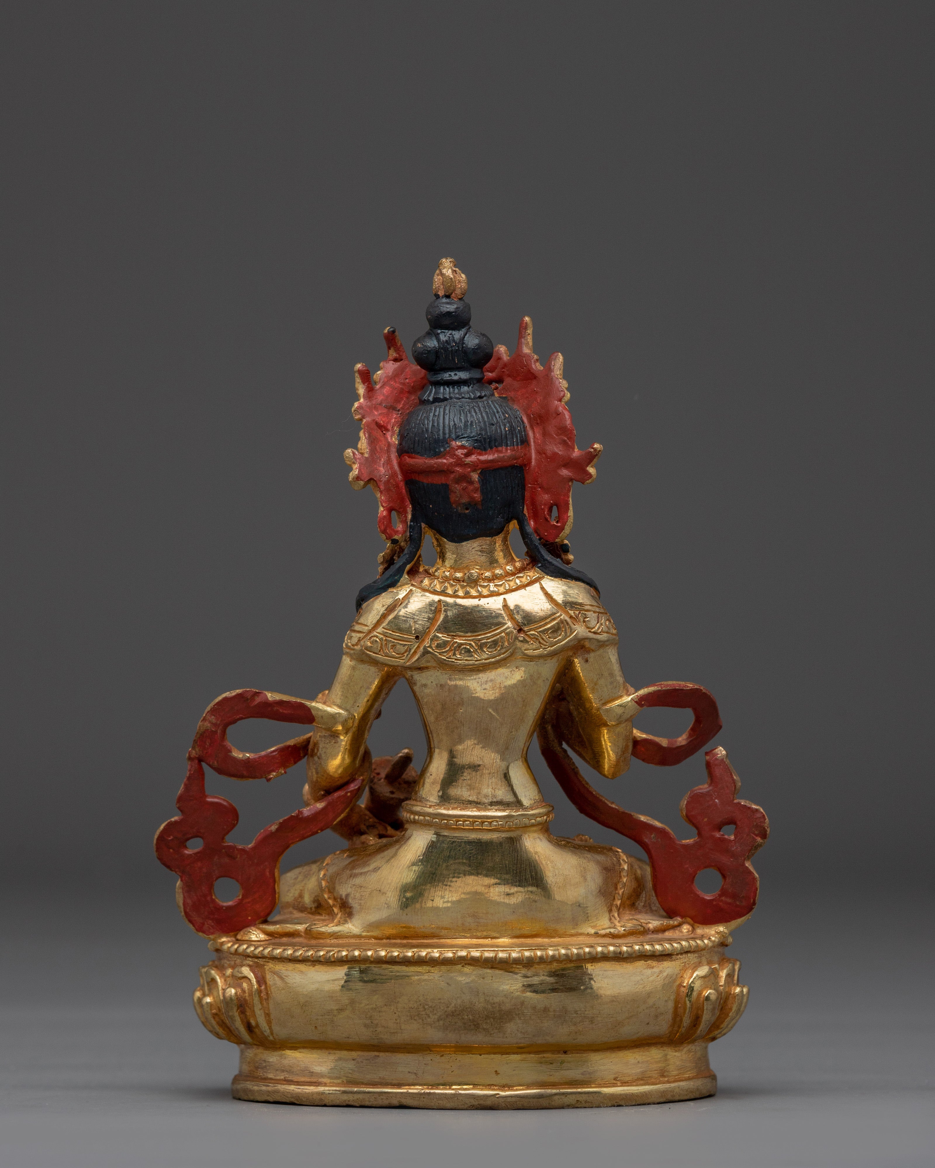 Handmade Golden Buddhist Deity Vajrasattva | The Thunderbolt Being