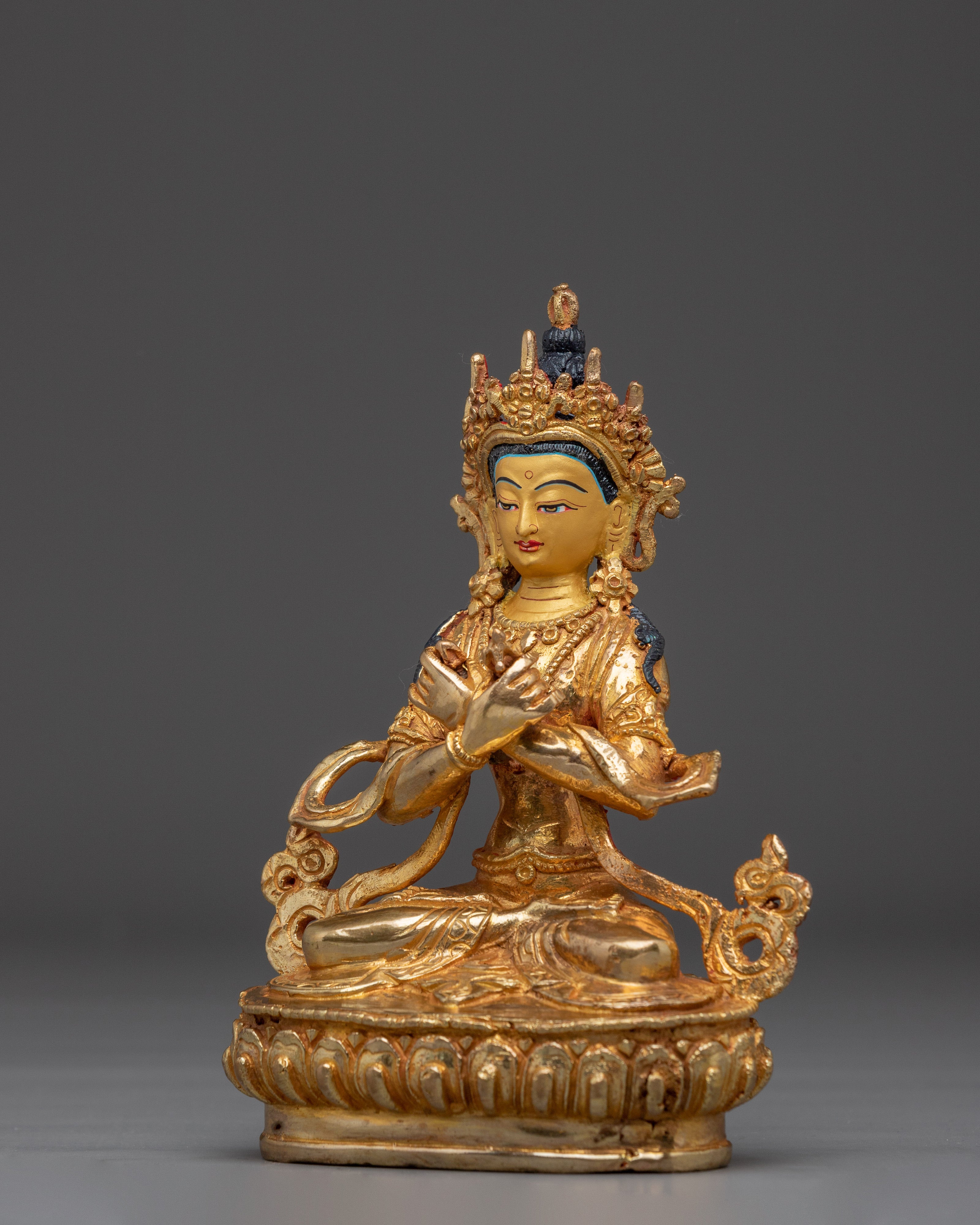 Vajradhara with Bell and Vajra Statue | The Primordial Buddha