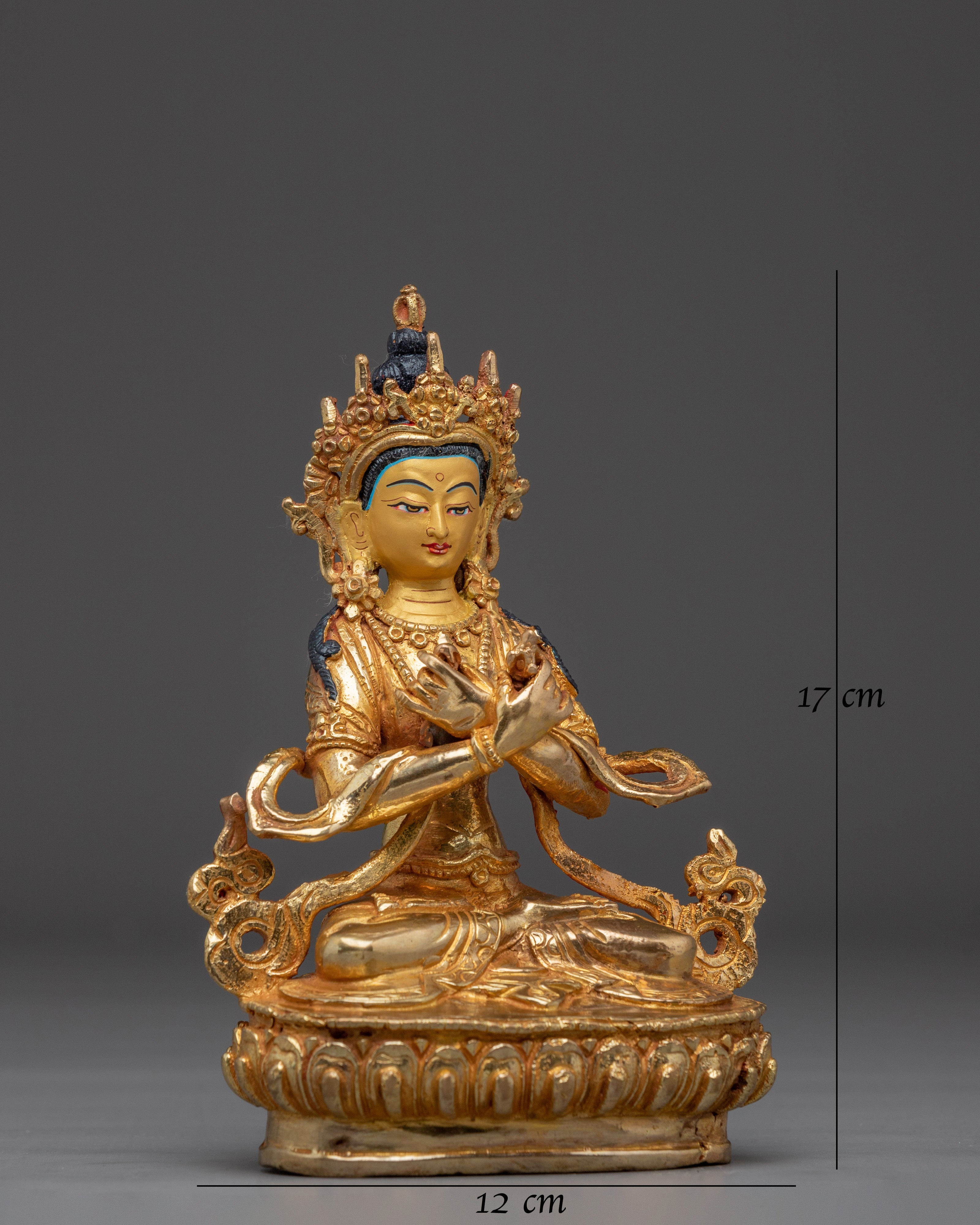 Vajradhara with Bell and Vajra Statue