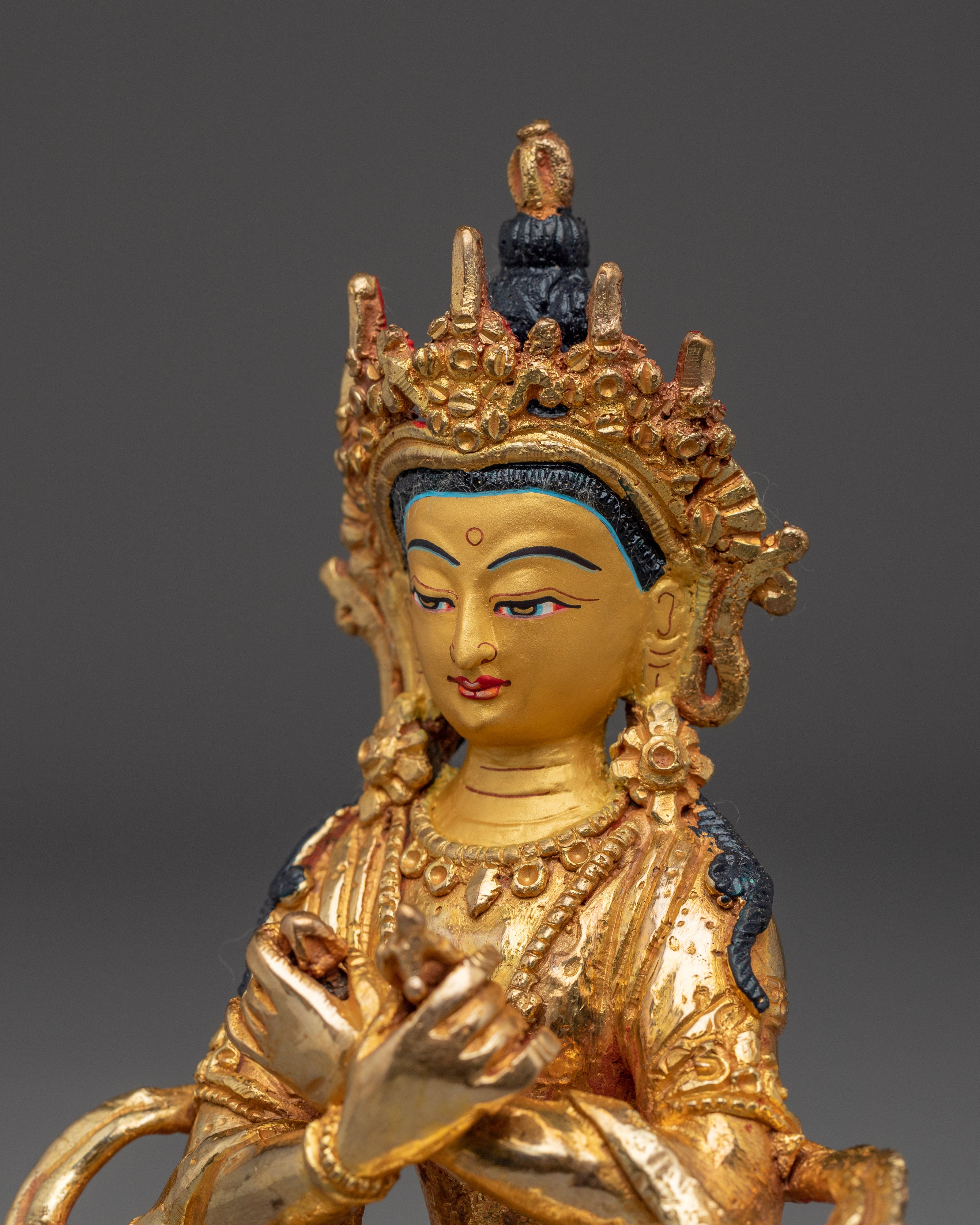 Vajradhara with Bell and Vajra Statue | The Primordial Buddha