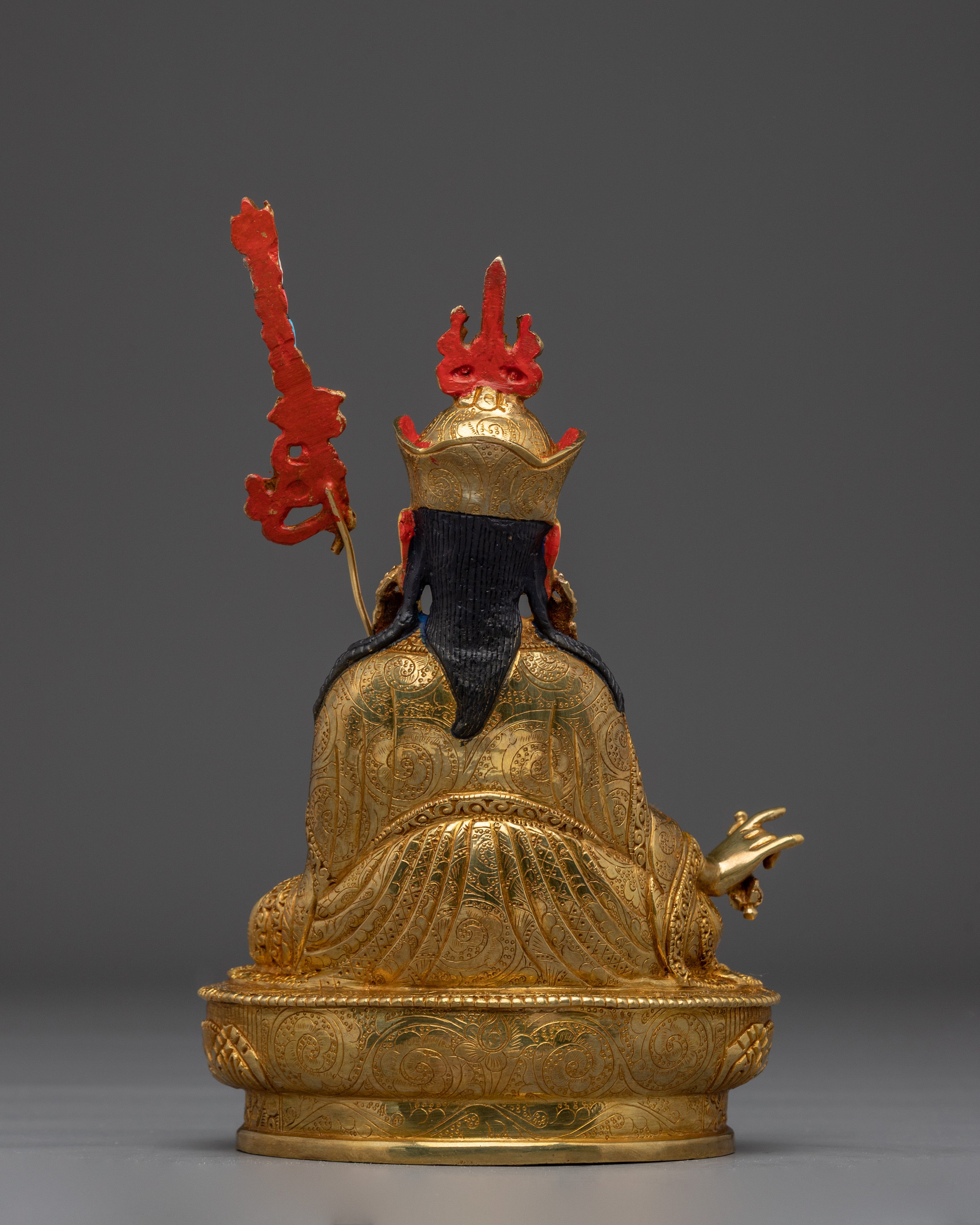 Radiant Guru Rinpoche Statue | Vajra Master Padmasambhava Sculpture