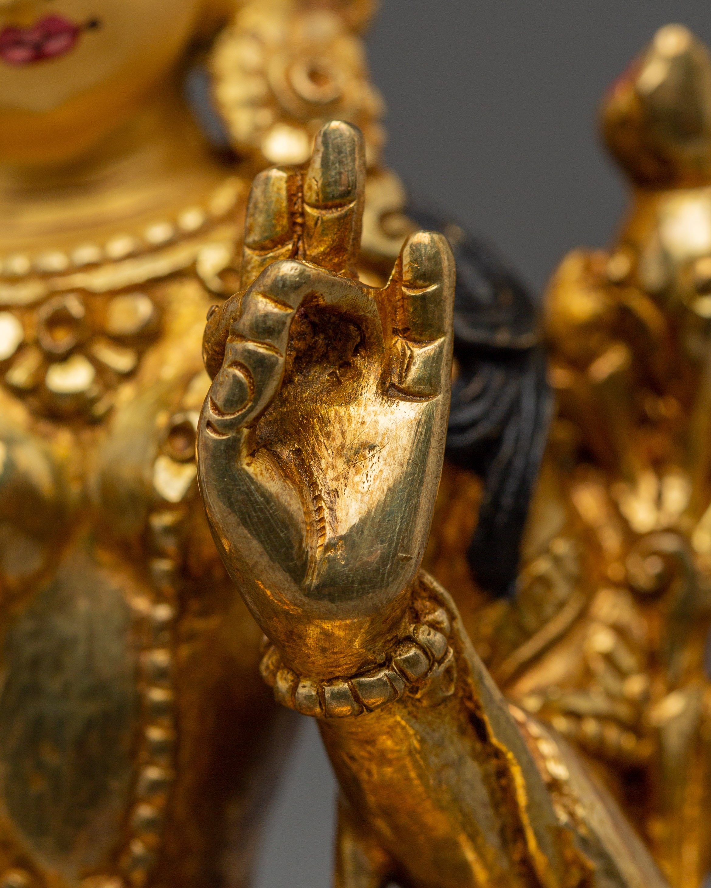 Bodhisattva Green Tara Copper Statue | Mother of All Buddhas