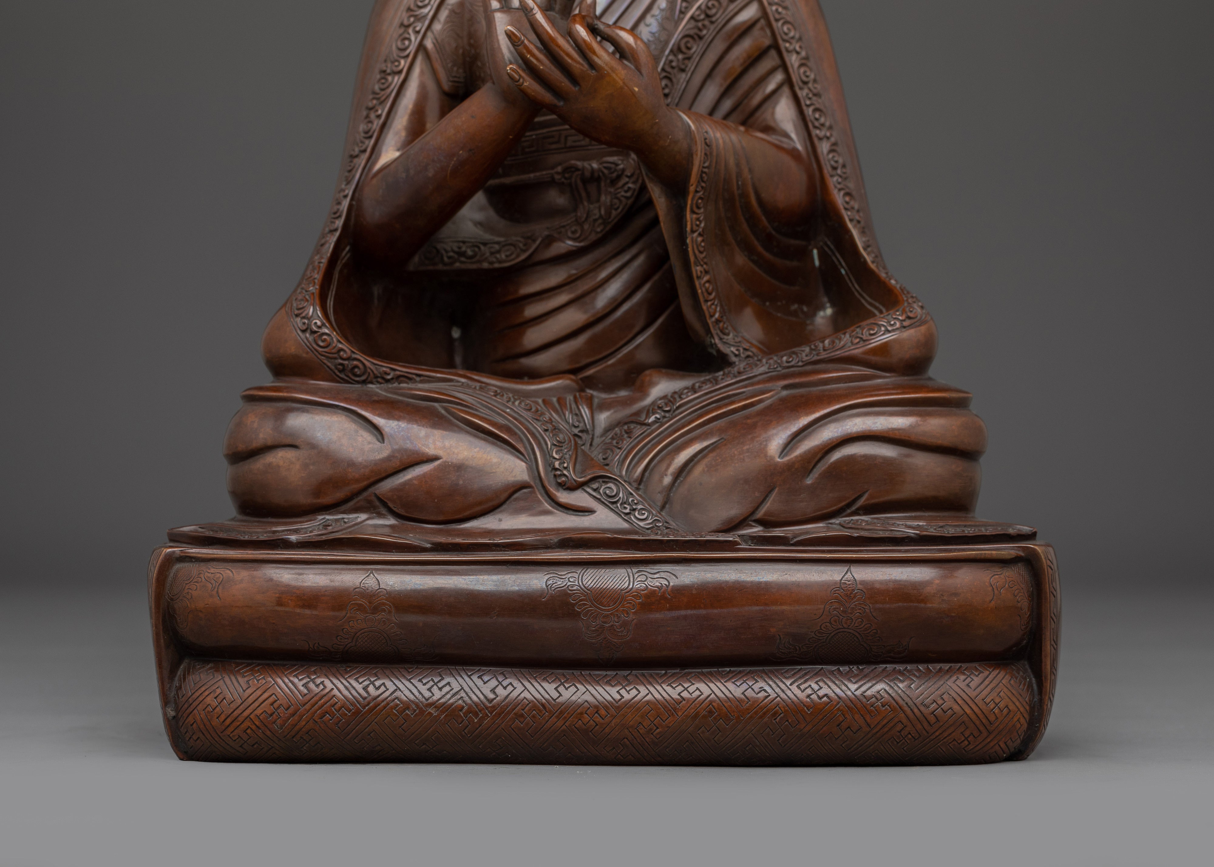 First Karmapa Statue | First head of the Karma Kagyu lineage