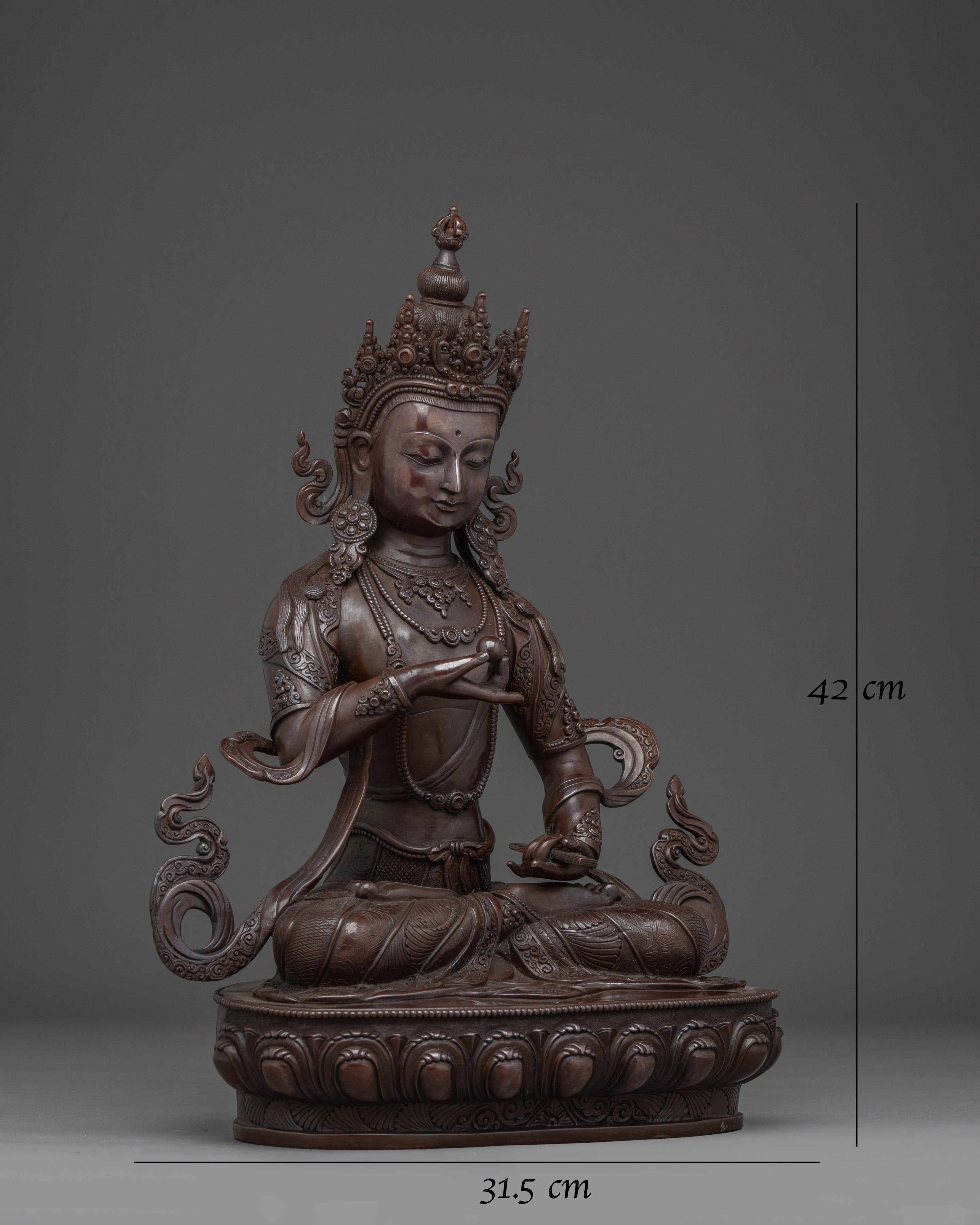 tibetan-deity-kshitigarbha-sculpture