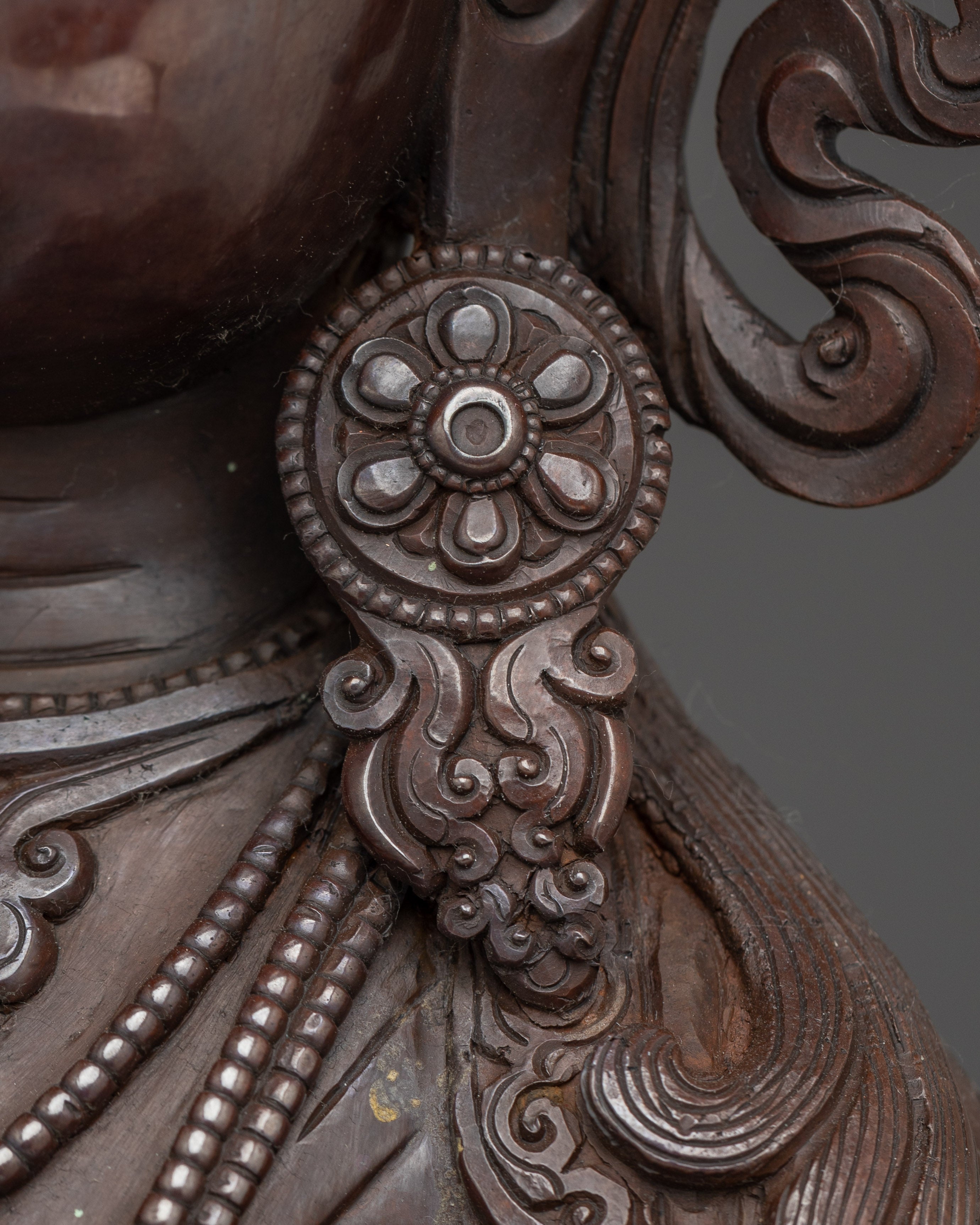 Tibetan Deity Kshitigarbha Sculpture | Japanese Jizo