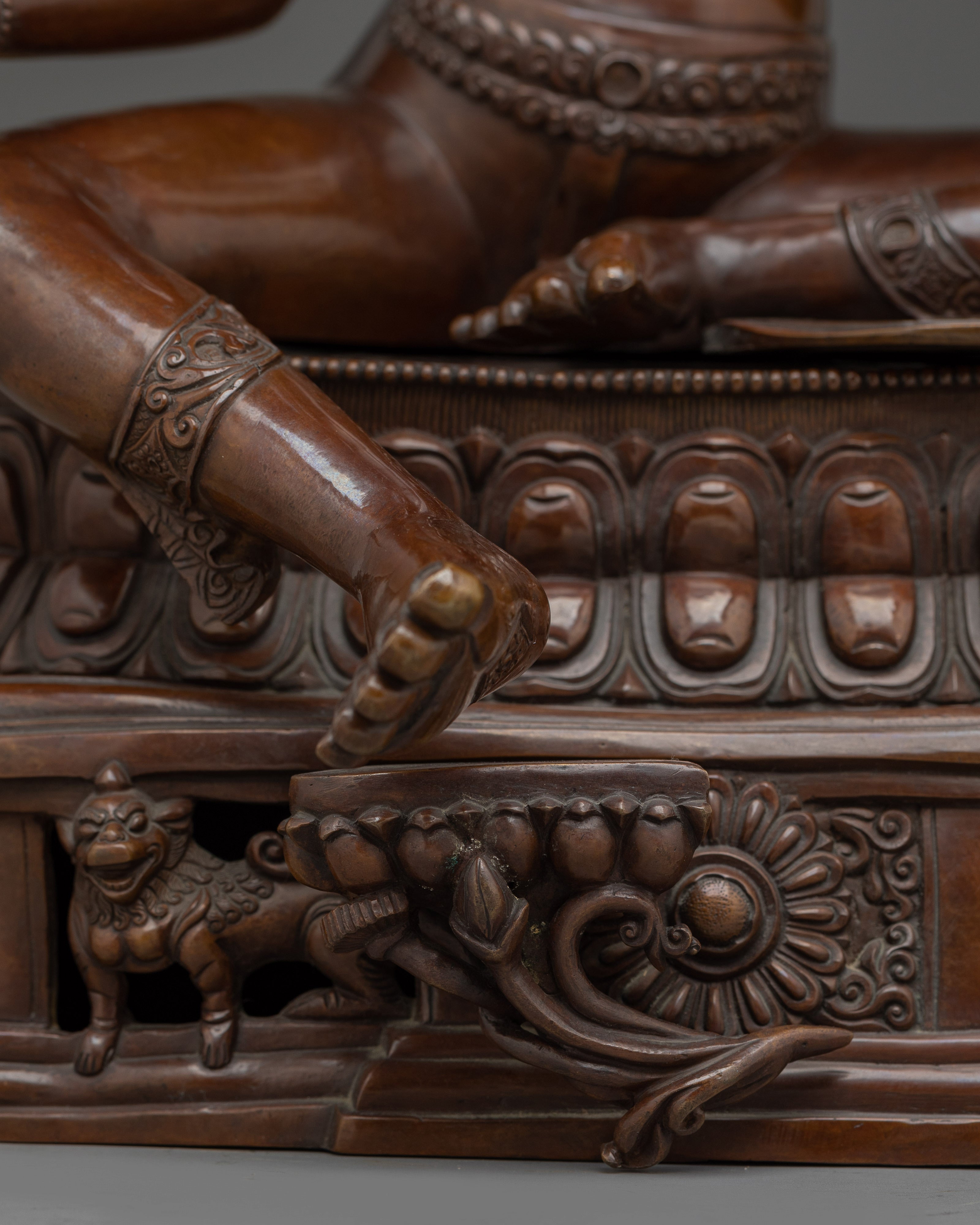 Spiritual Deity Green Tara Figurine | Enlightened Deity