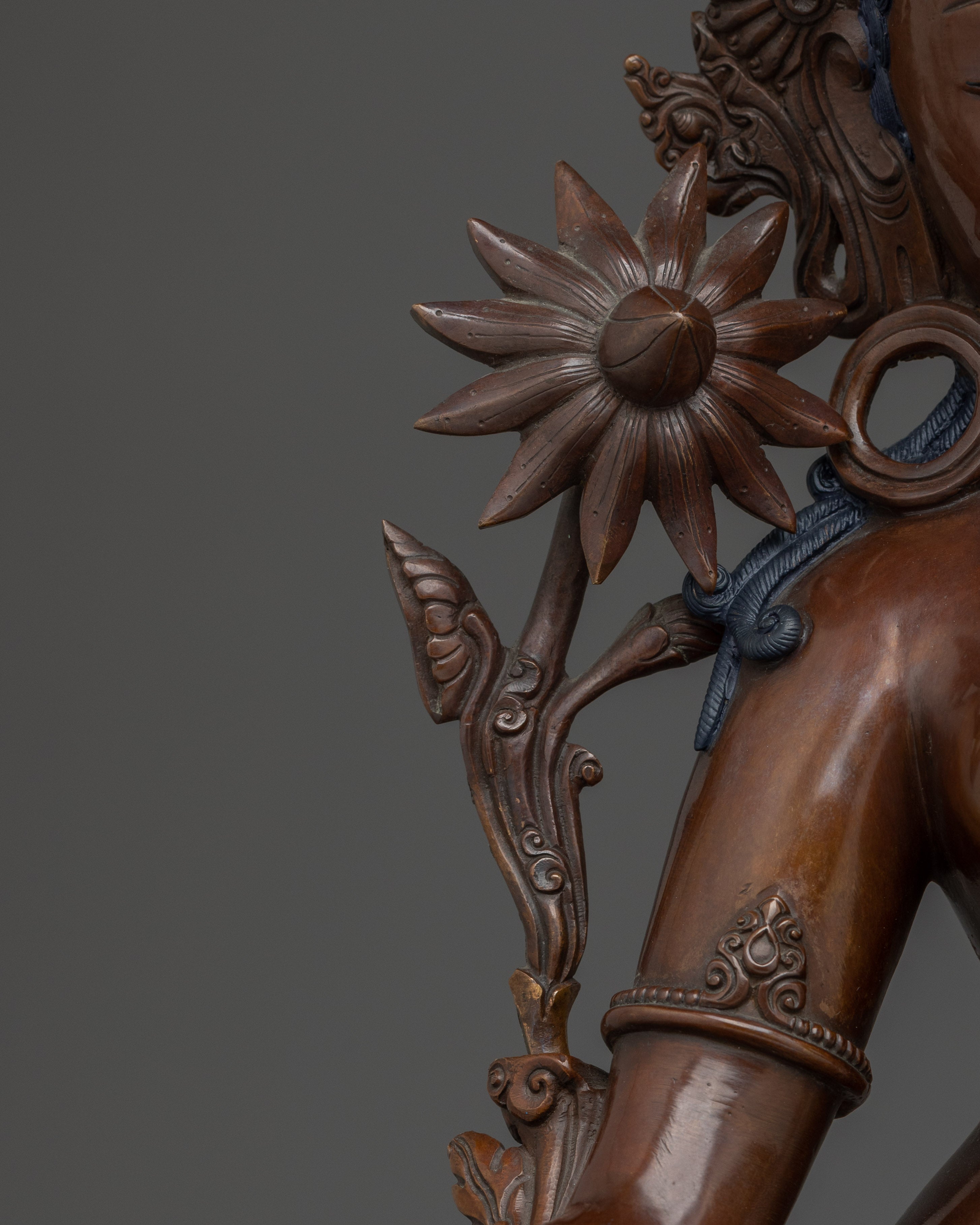 Spiritual Deity Green Tara Figurine | Enlightened Deity