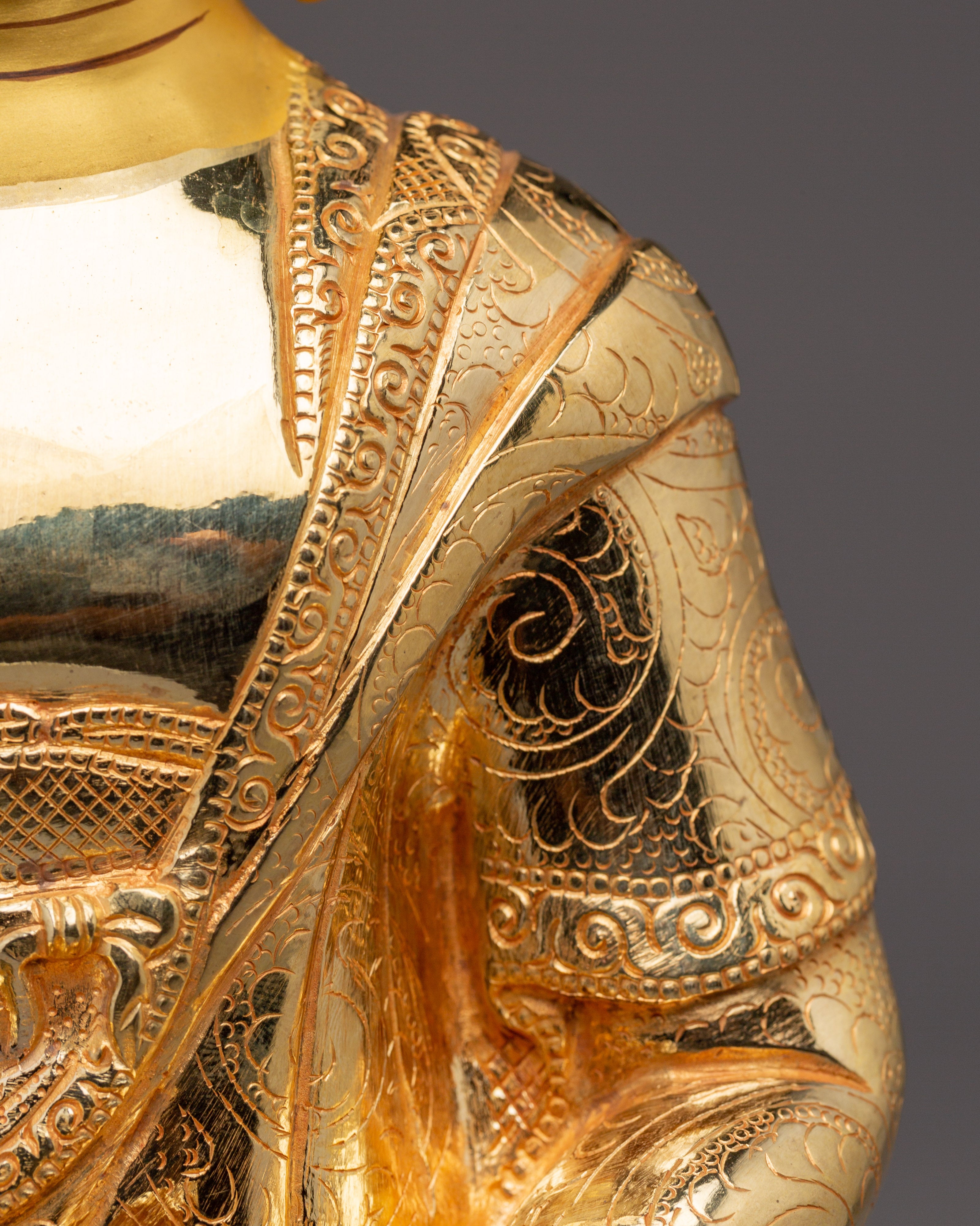 Nepalese sacred Art of Shakyamuni Buddha | Gautama Buddha Sculpture