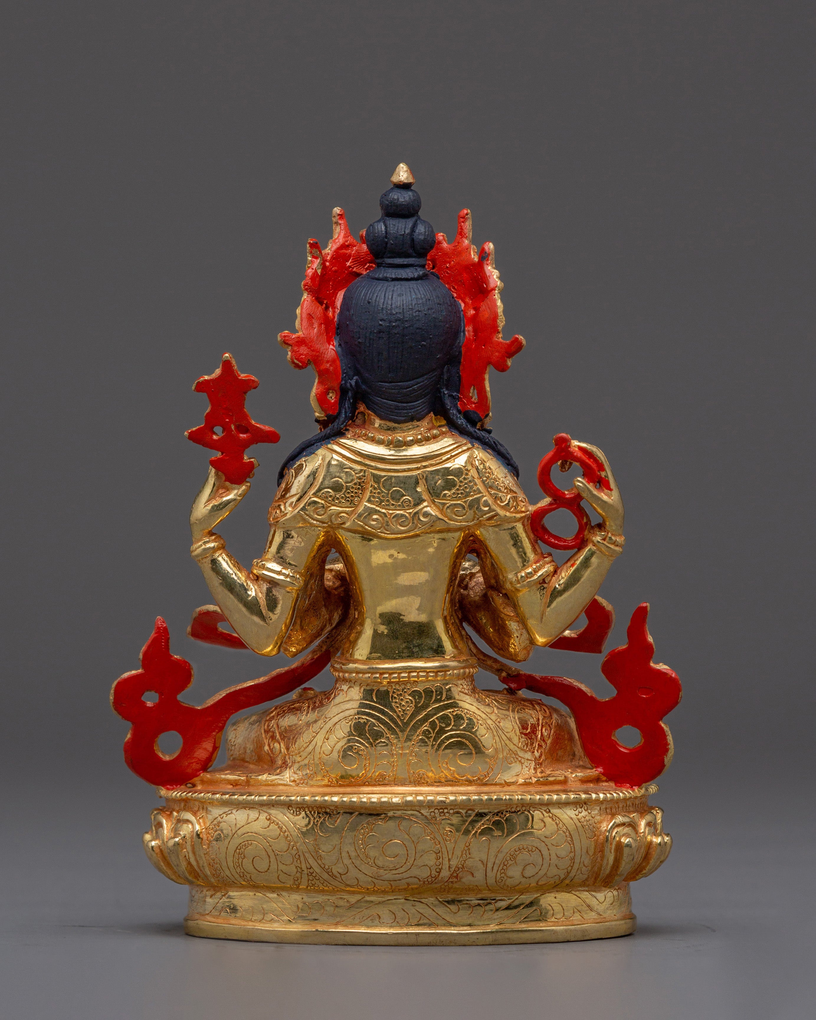 Protective Bodhisattva Chenrezig Statue | The one who looks with unwavering eye