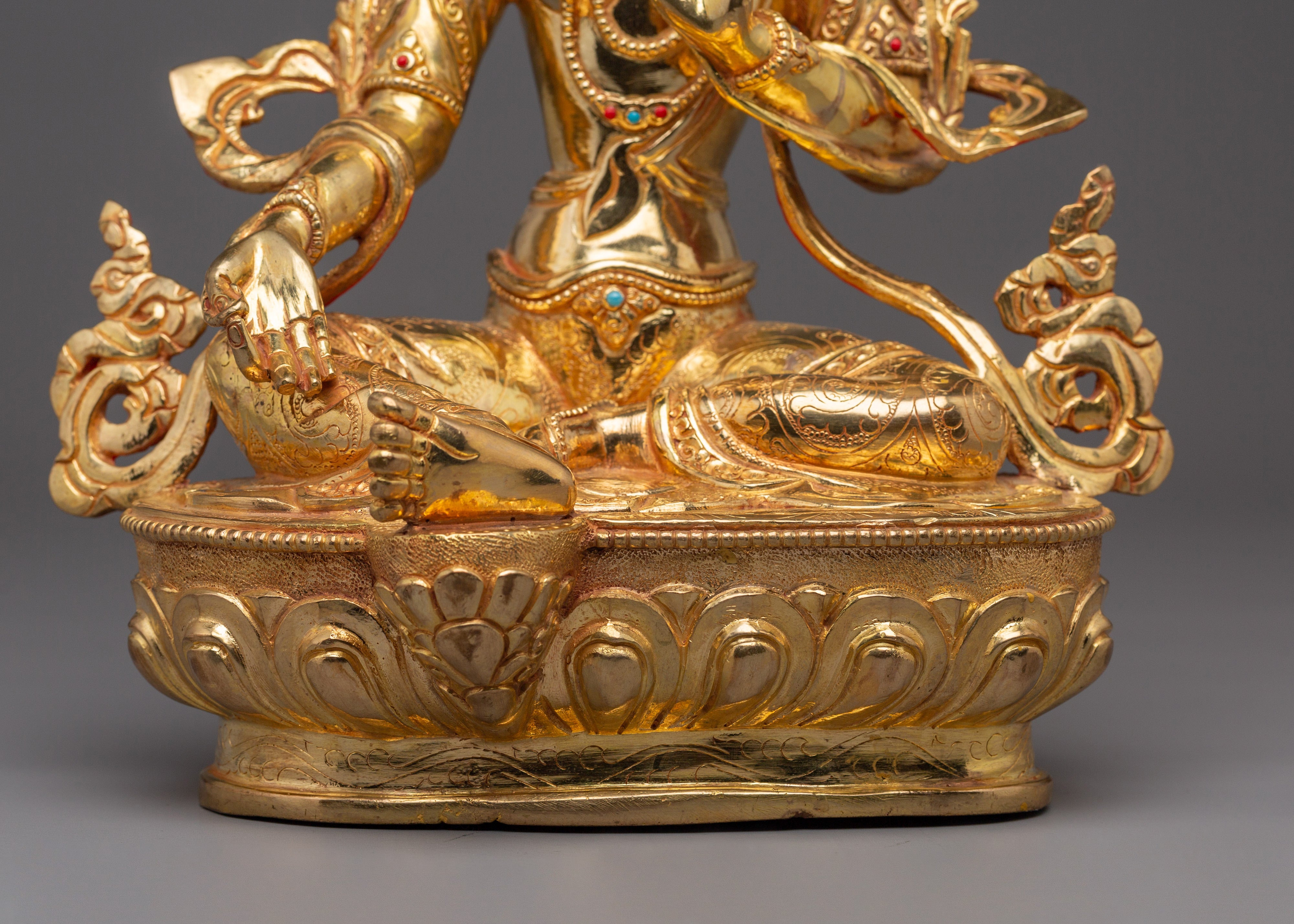 Divine Goddess Green Tara Statue | Peaceful Tara