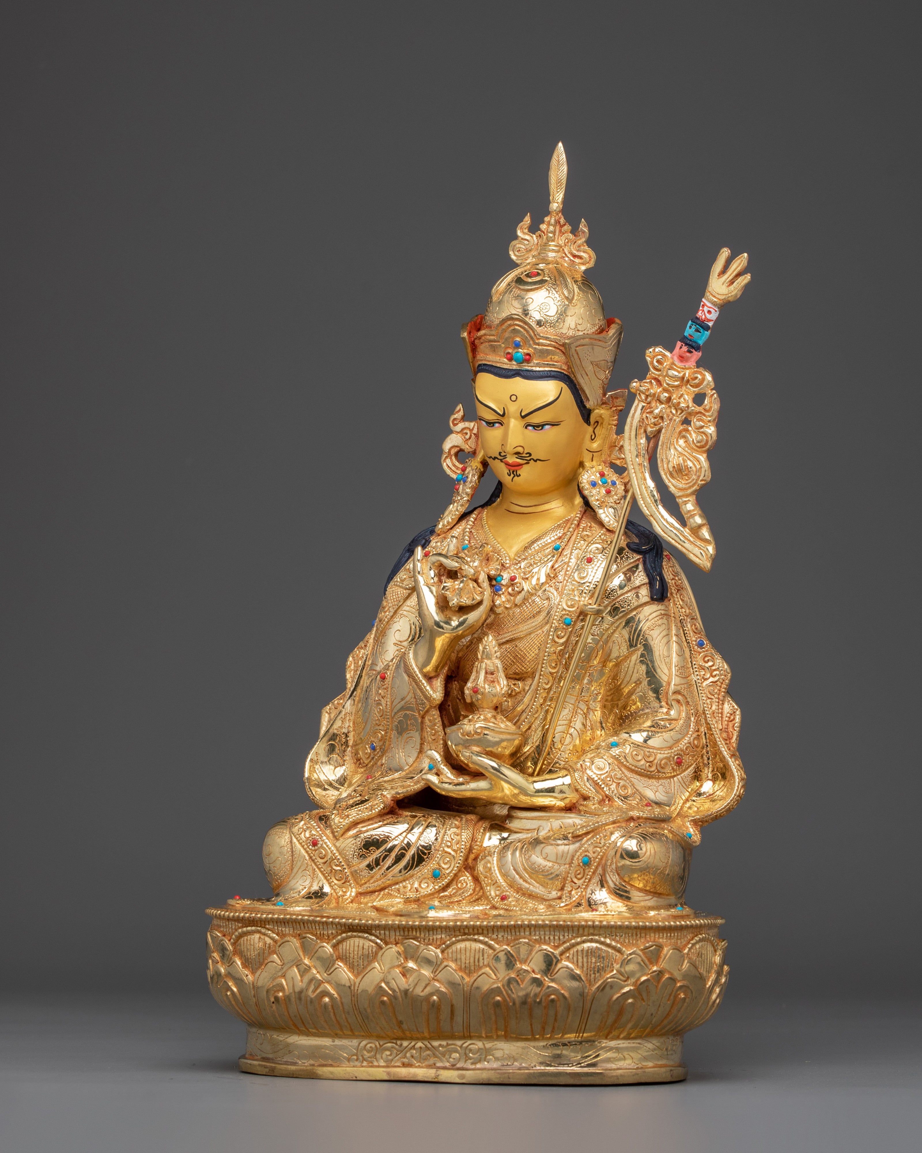 Wrathful Guru Tsokye Droje Statue | Tibetan Buddhist Deity