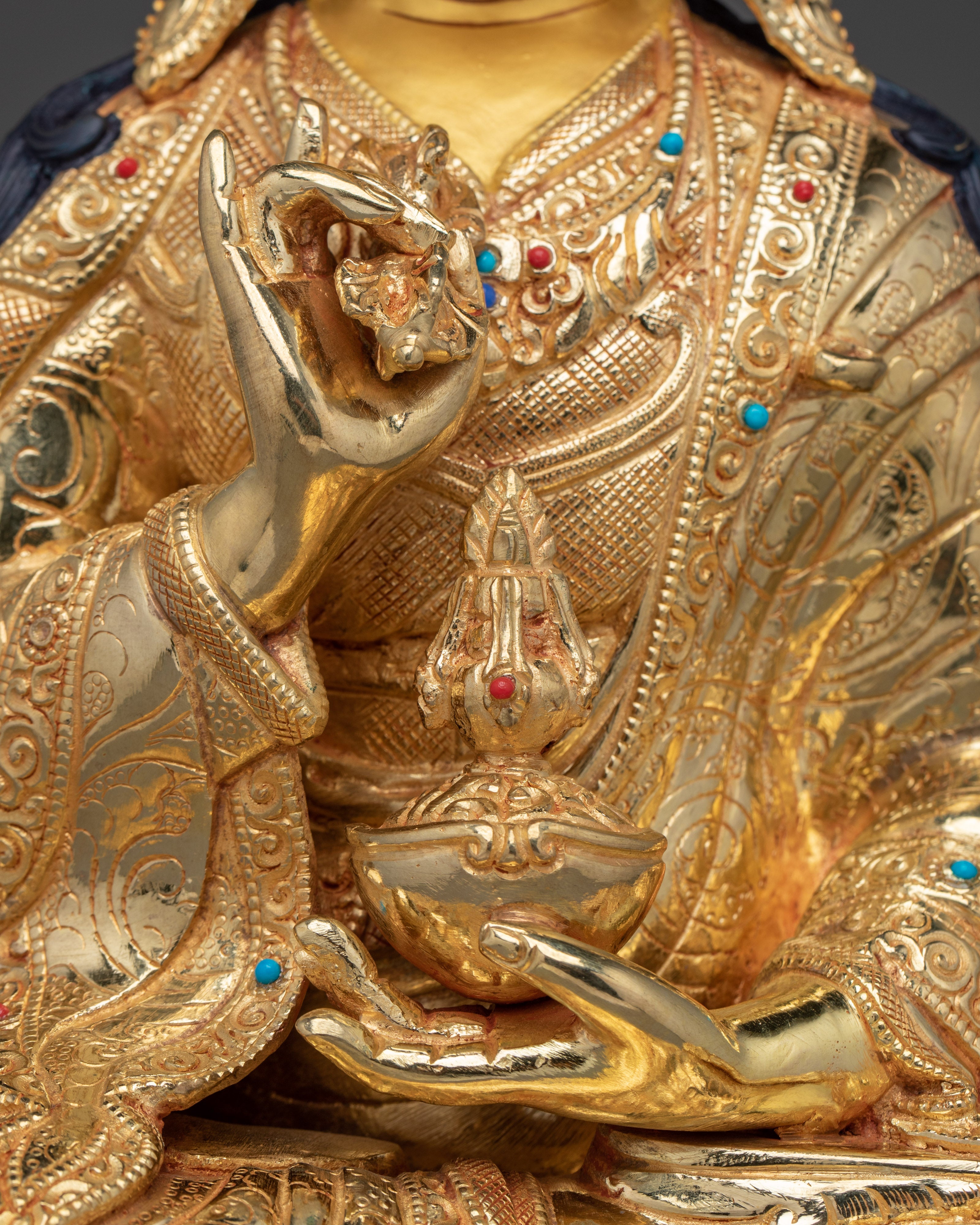 Wrathful Guru Tsokye Droje Statue | Tibetan Buddhist Deity