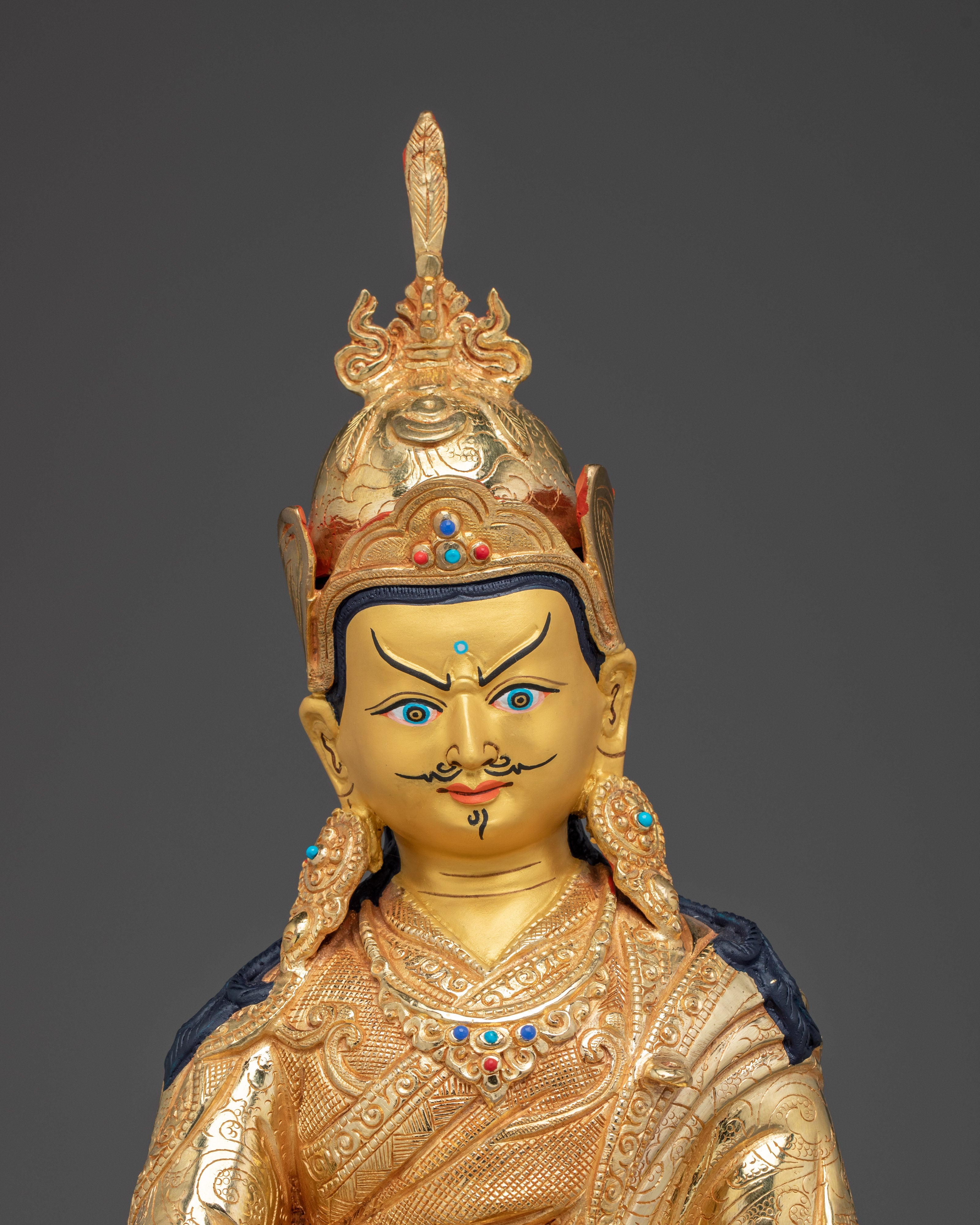 Handcrafted Artwork of Guru Rinpoche | Vajra Master
