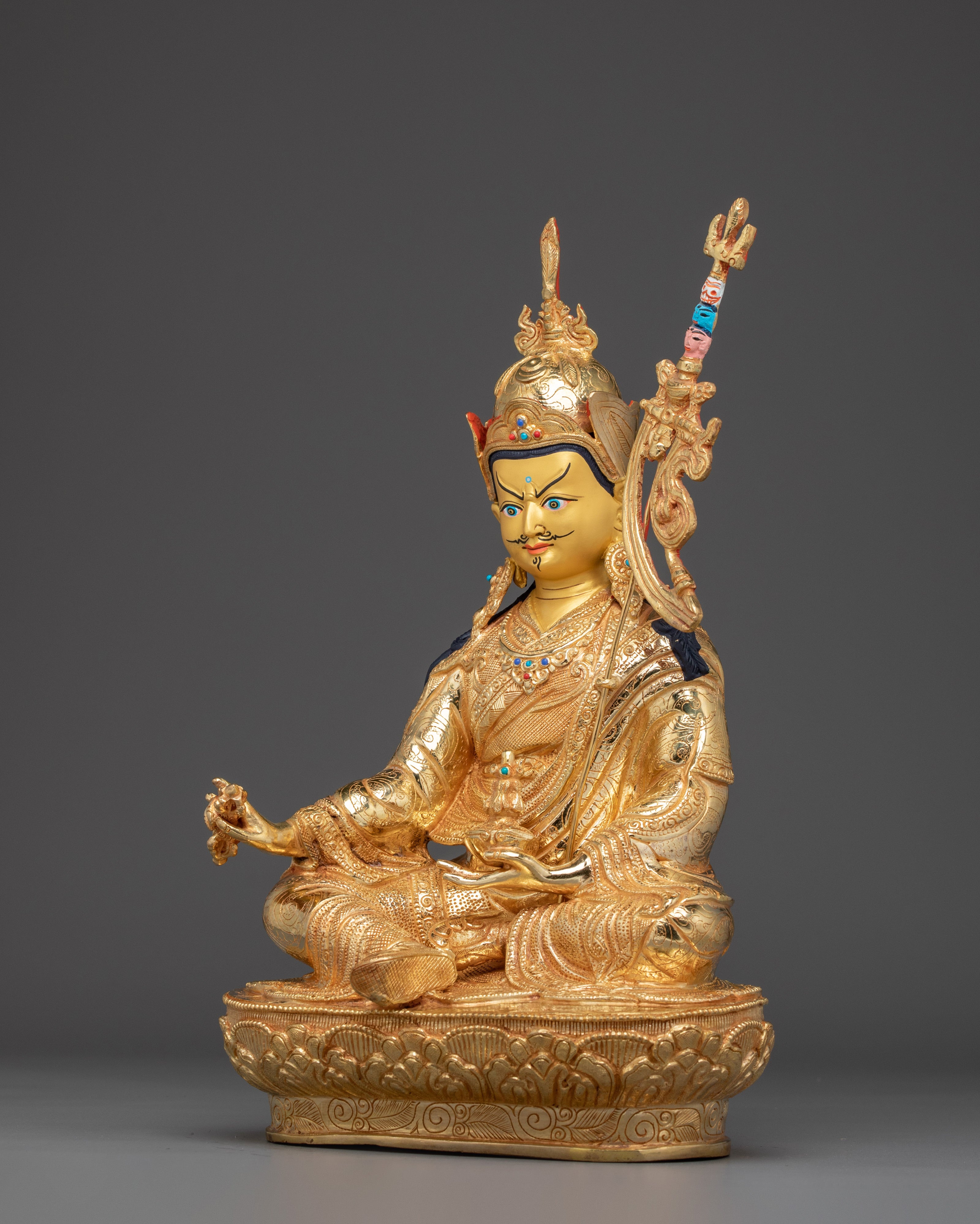 Handcrafted Artwork of Guru Rinpoche | Vajra Master