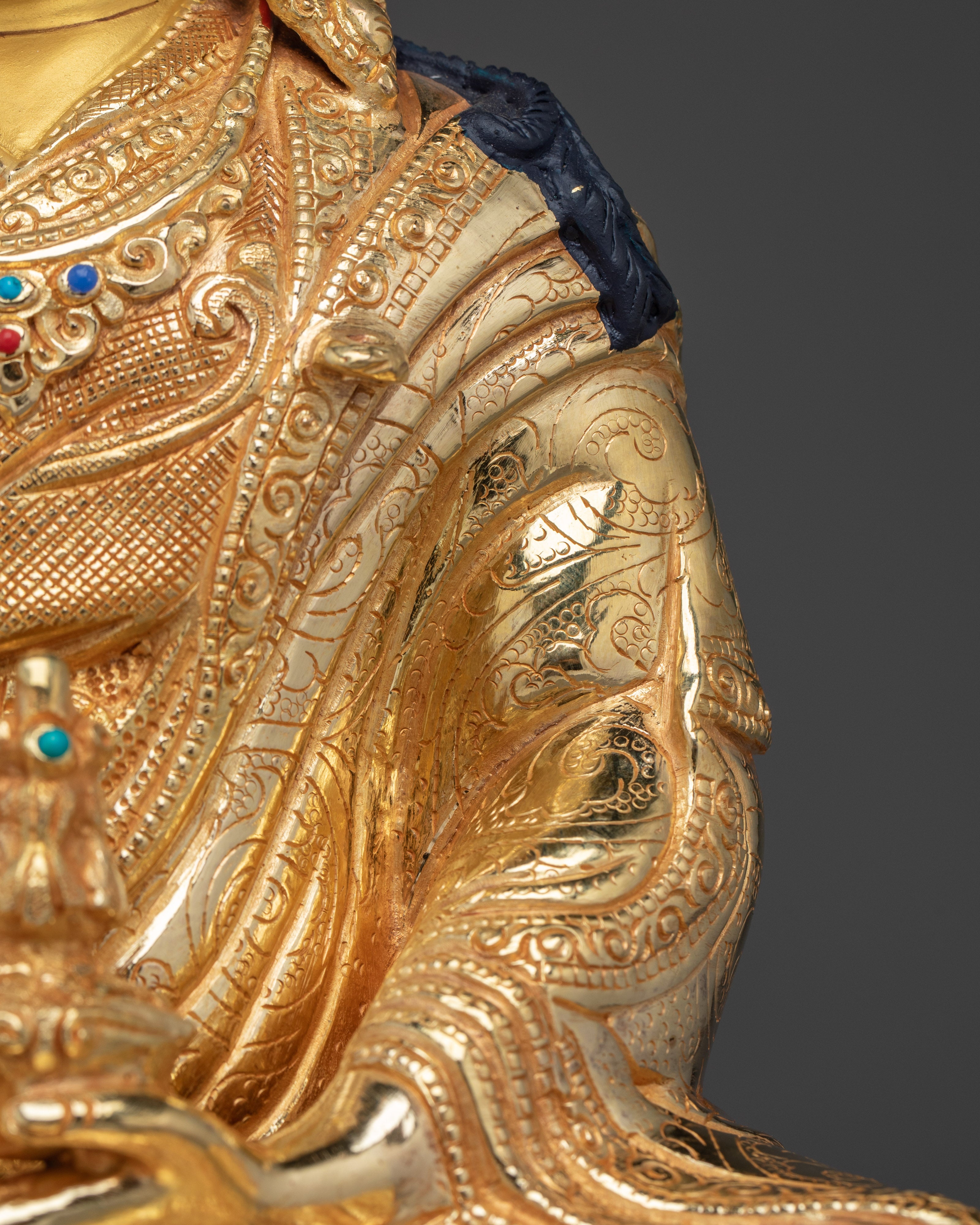 Handcrafted Artwork of Guru Rinpoche | Vajra Master