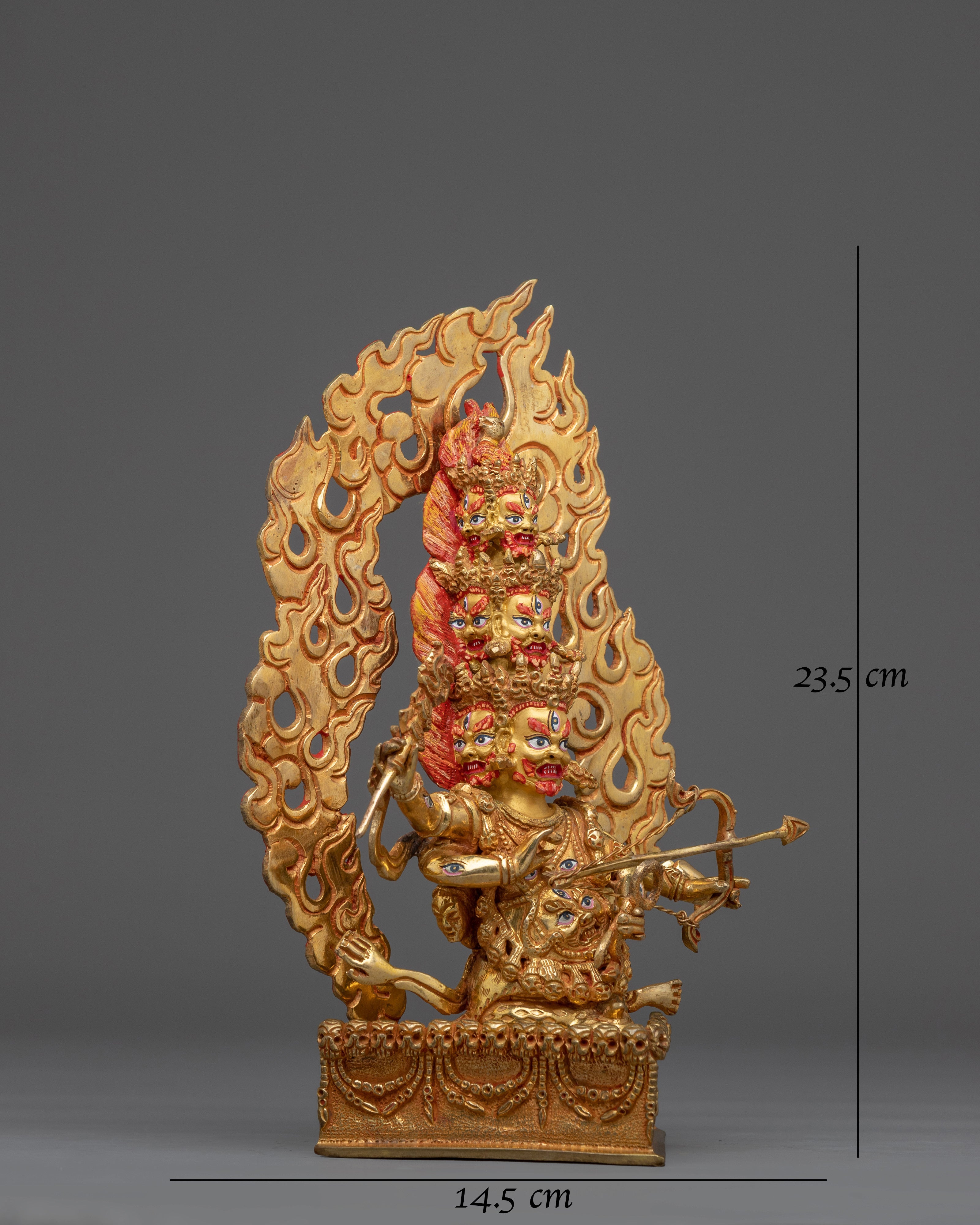 Wrathful Rahula Statue