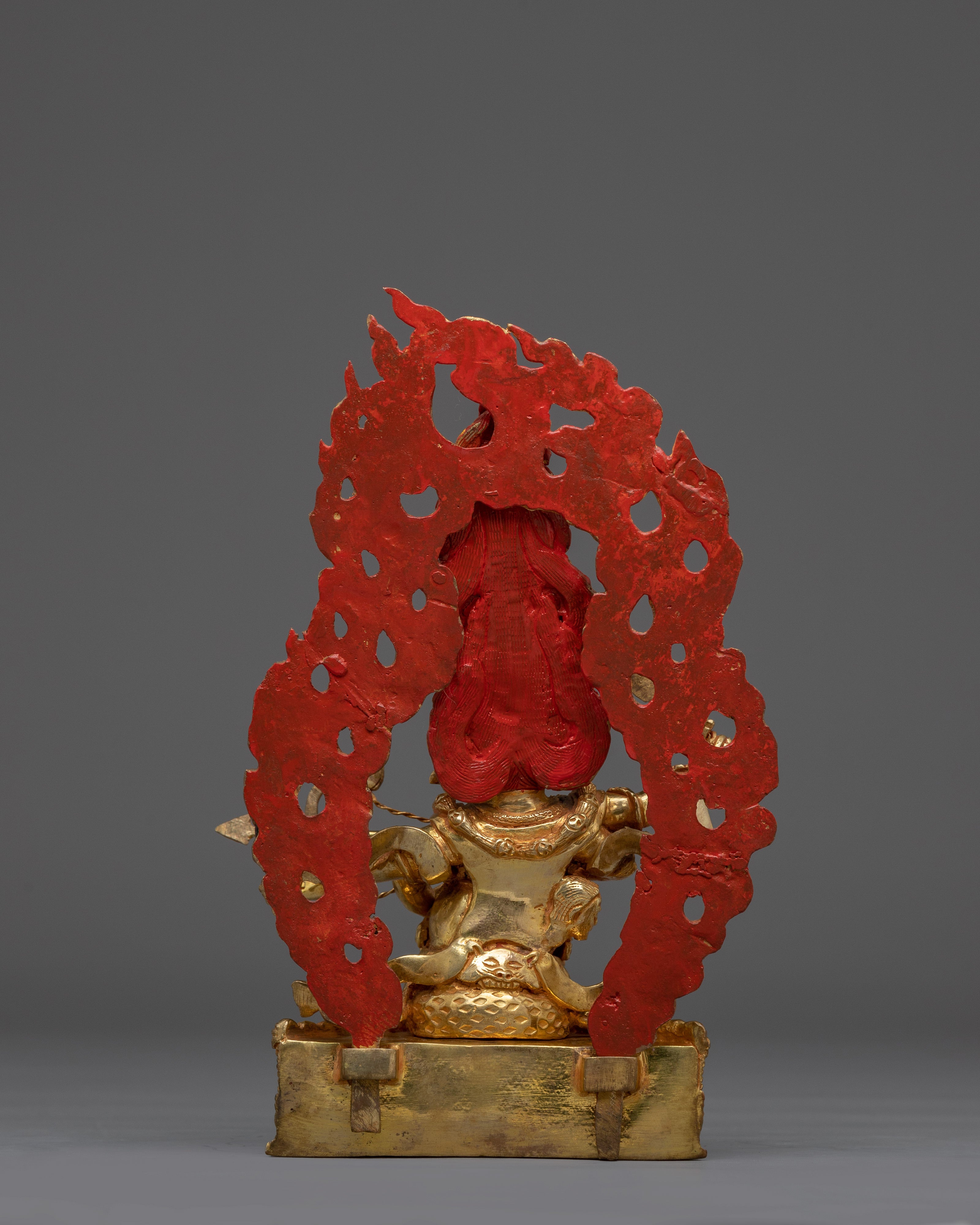 Wrathful Rahula Statue | Buddhist Wordly Protector