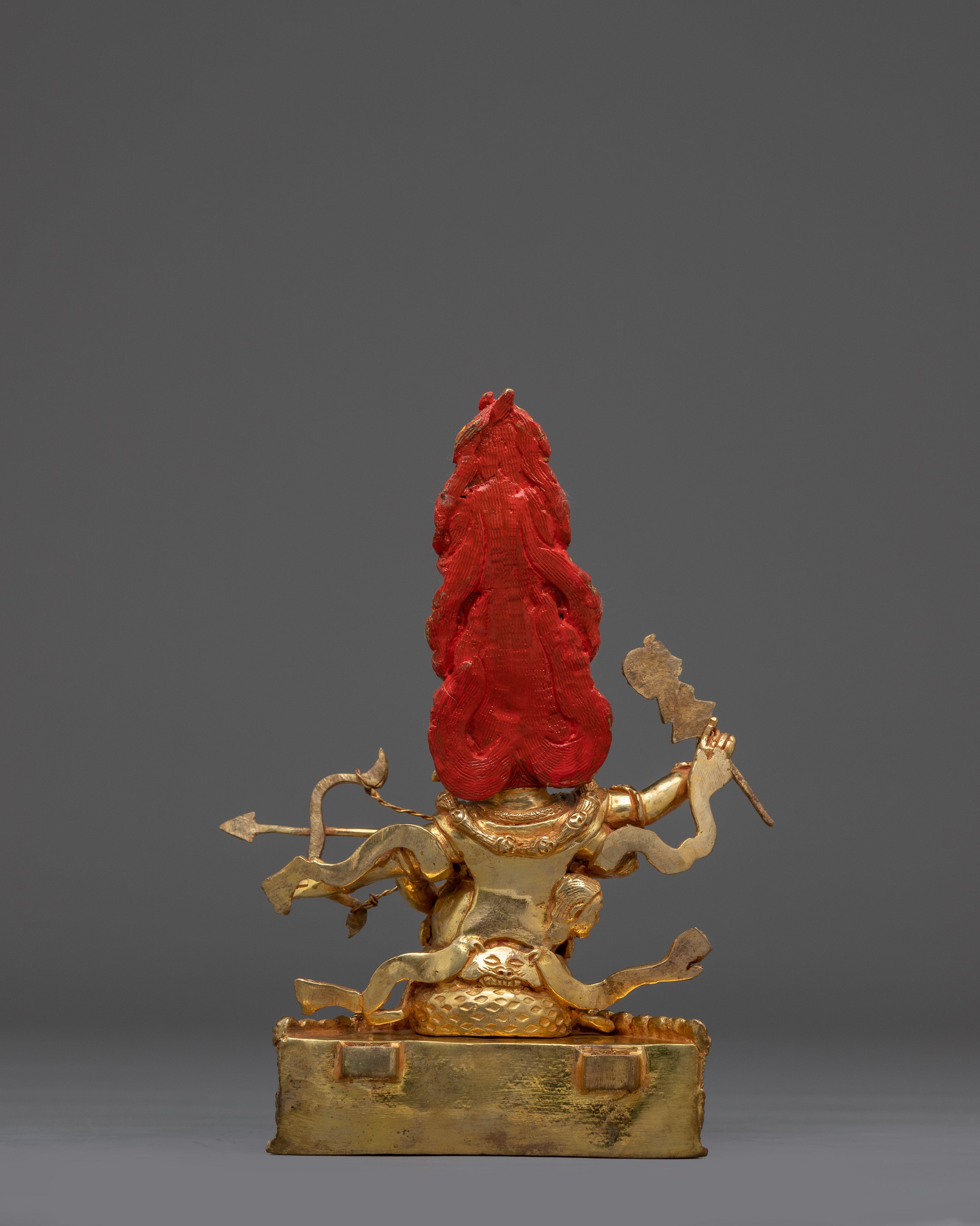 Wrathful Rahula Statue | Buddhist Wordly Protector