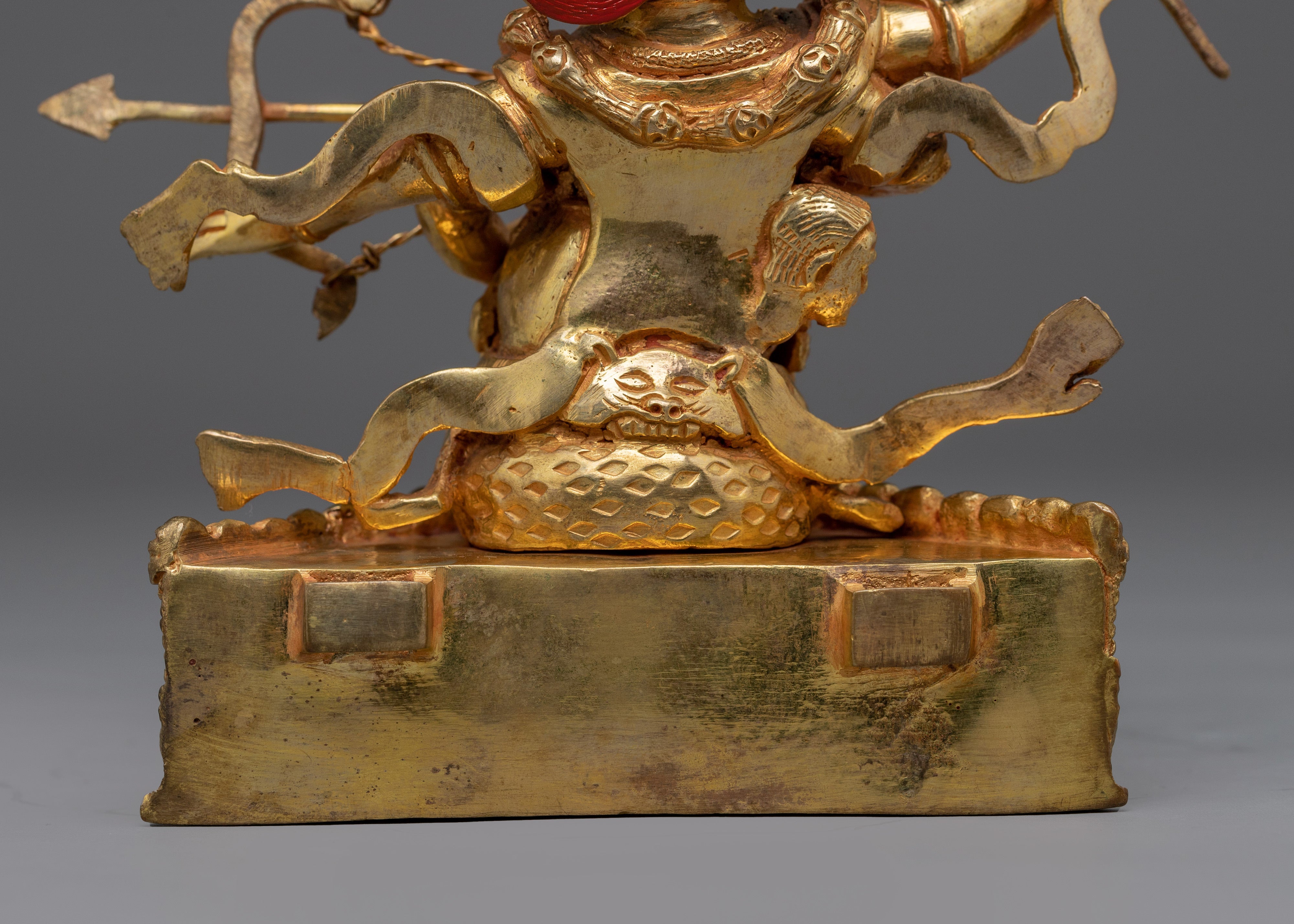 Wrathful Rahula Statue | Buddhist Wordly Protector