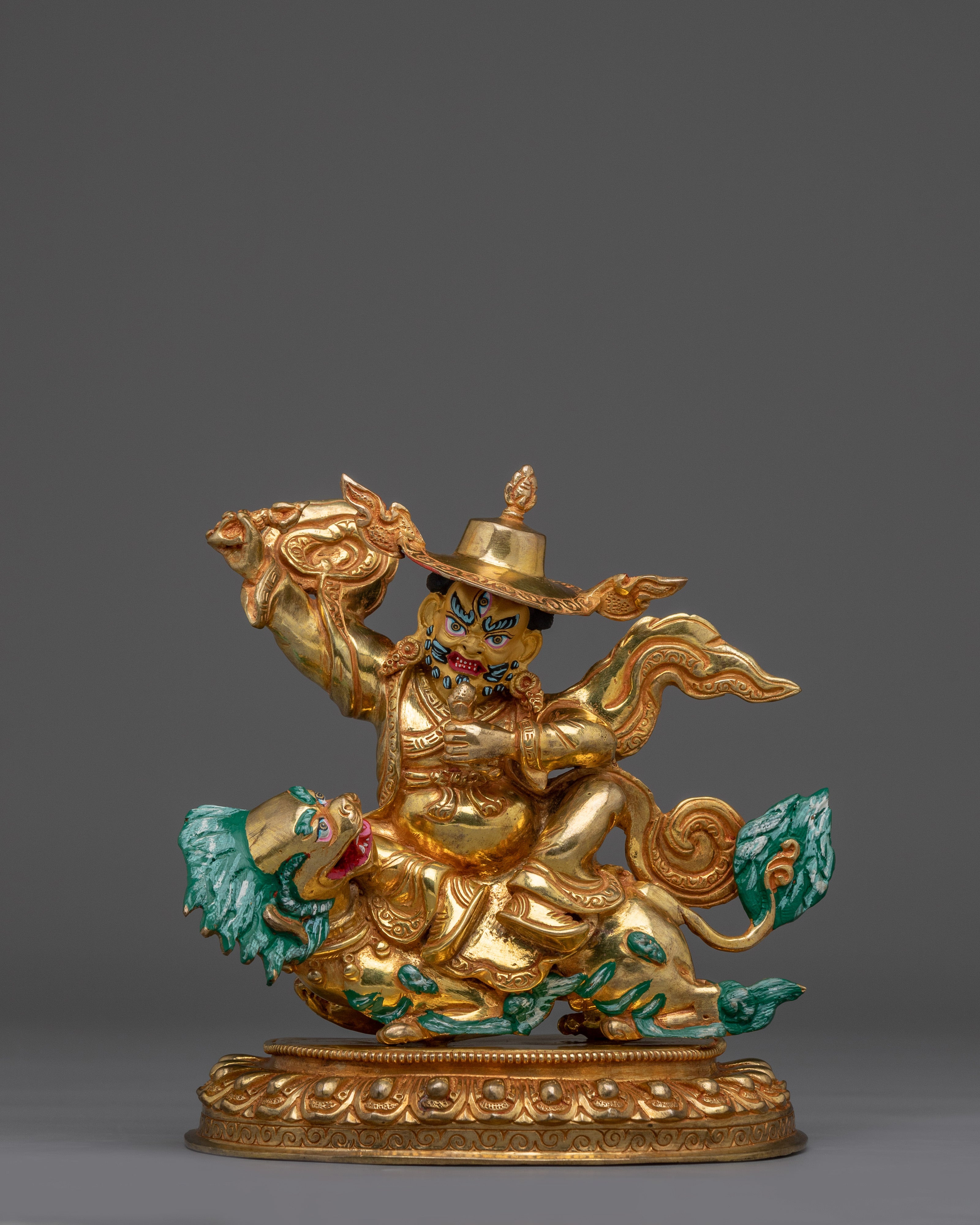 Buddhist Deity Dorje Legpa Statue | Buddhist Worldly Protector