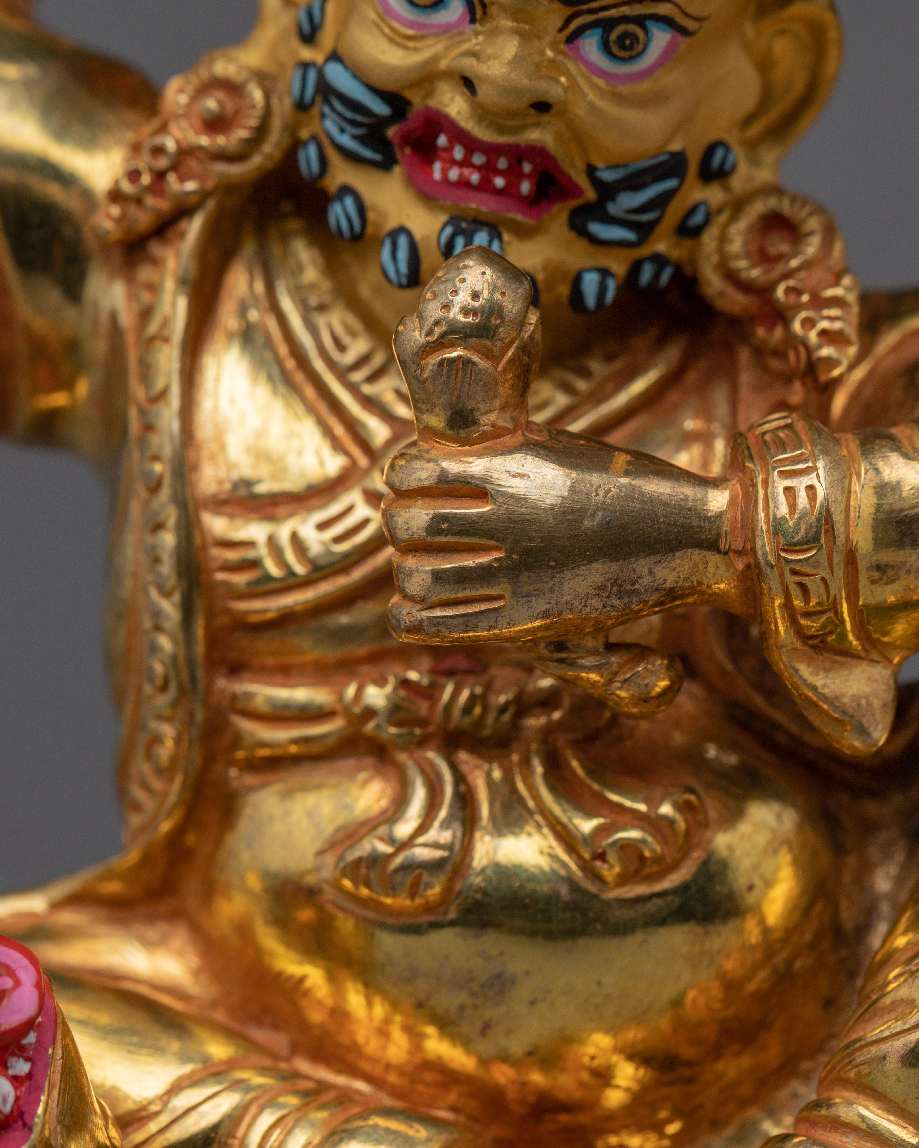 Buddhist Deity Dorje Legpa Statue | Buddhist Worldly Protector