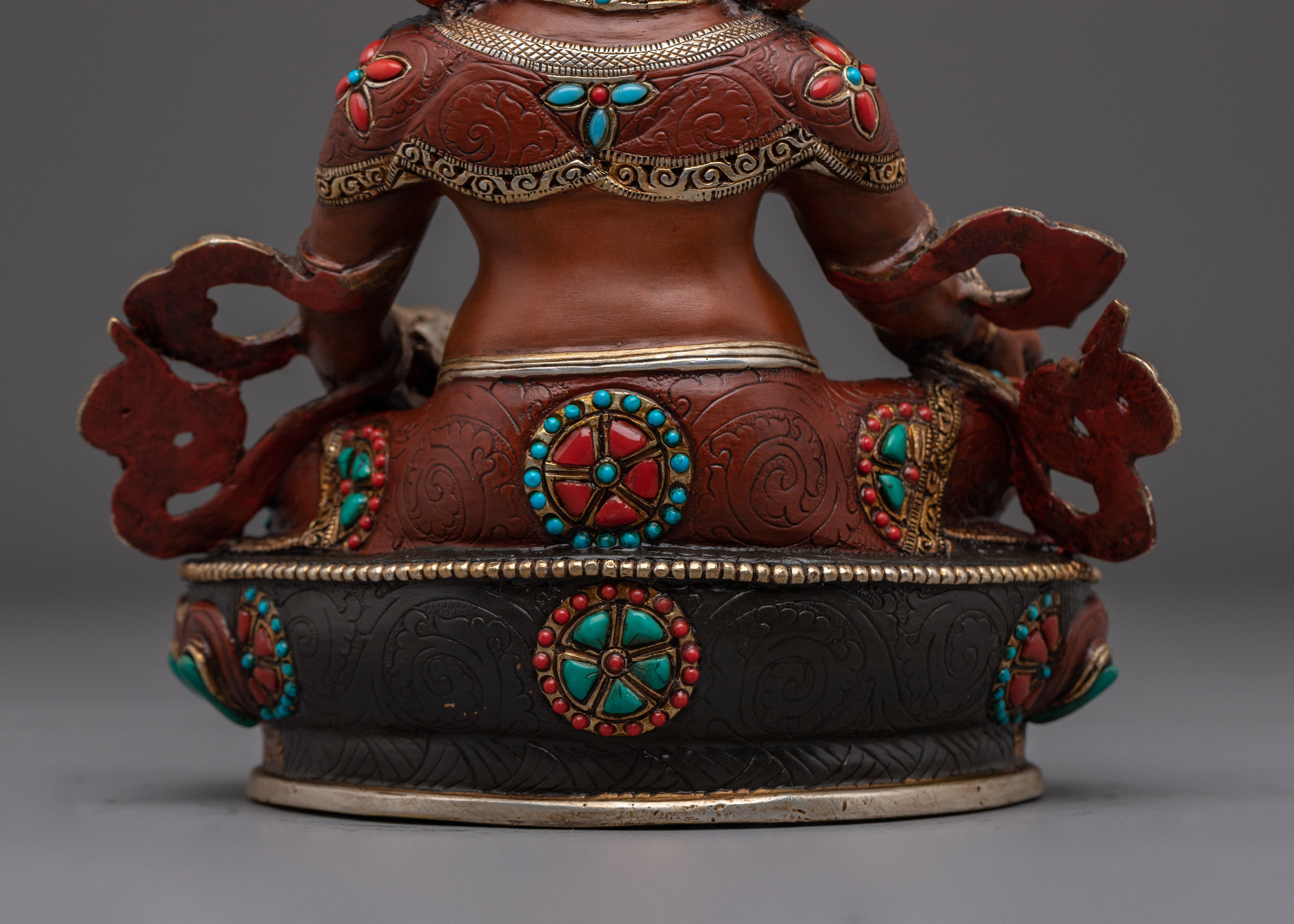 Prosperity Deity Dzambhala Figurine | Buddhist Guardian of Wealth