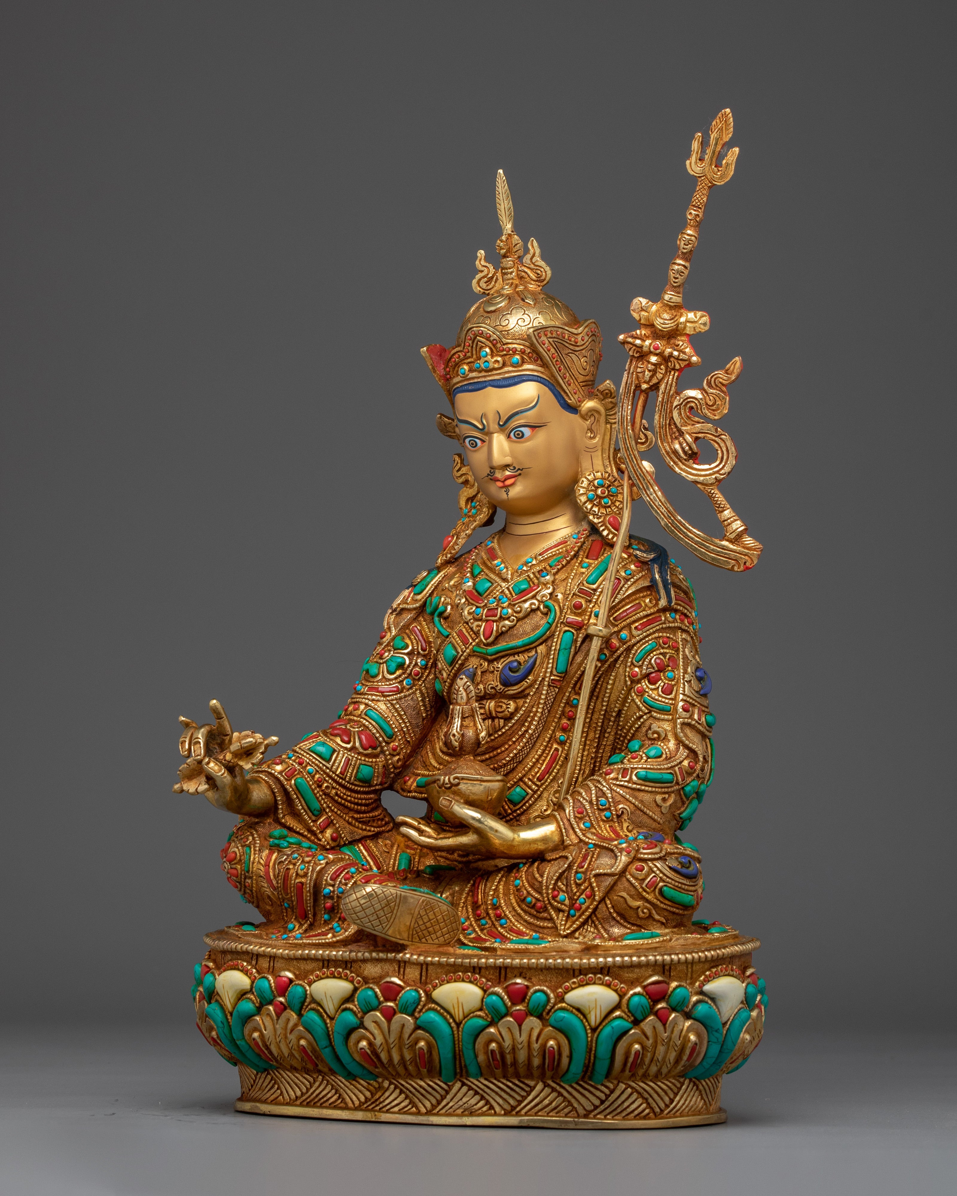Guru Rinpoche, Wisdom And Compassion Deity | Sacred Himalayan Art