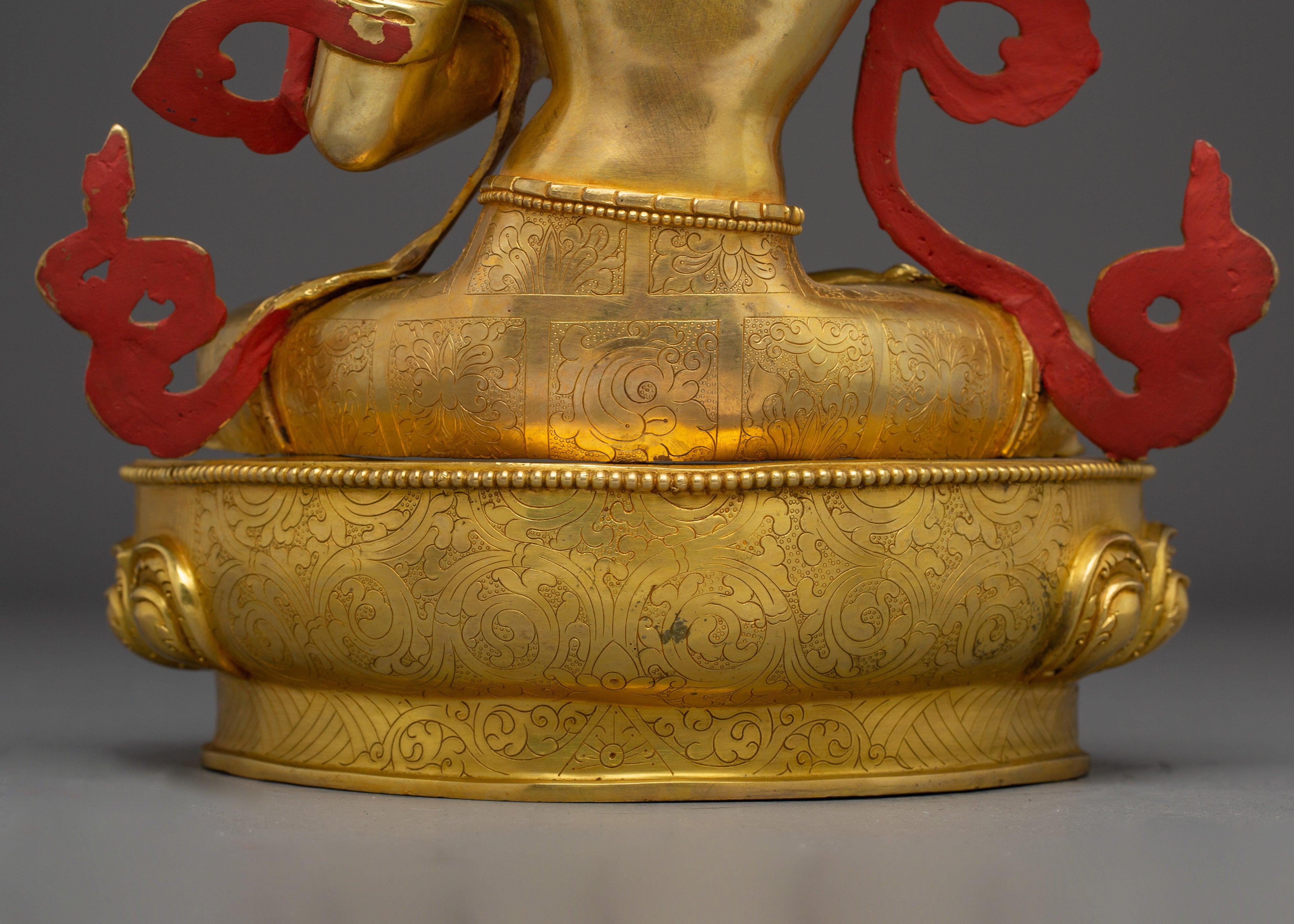 Vajrayana Deity Manjushri Handmade Statue | Enlightened wisdom