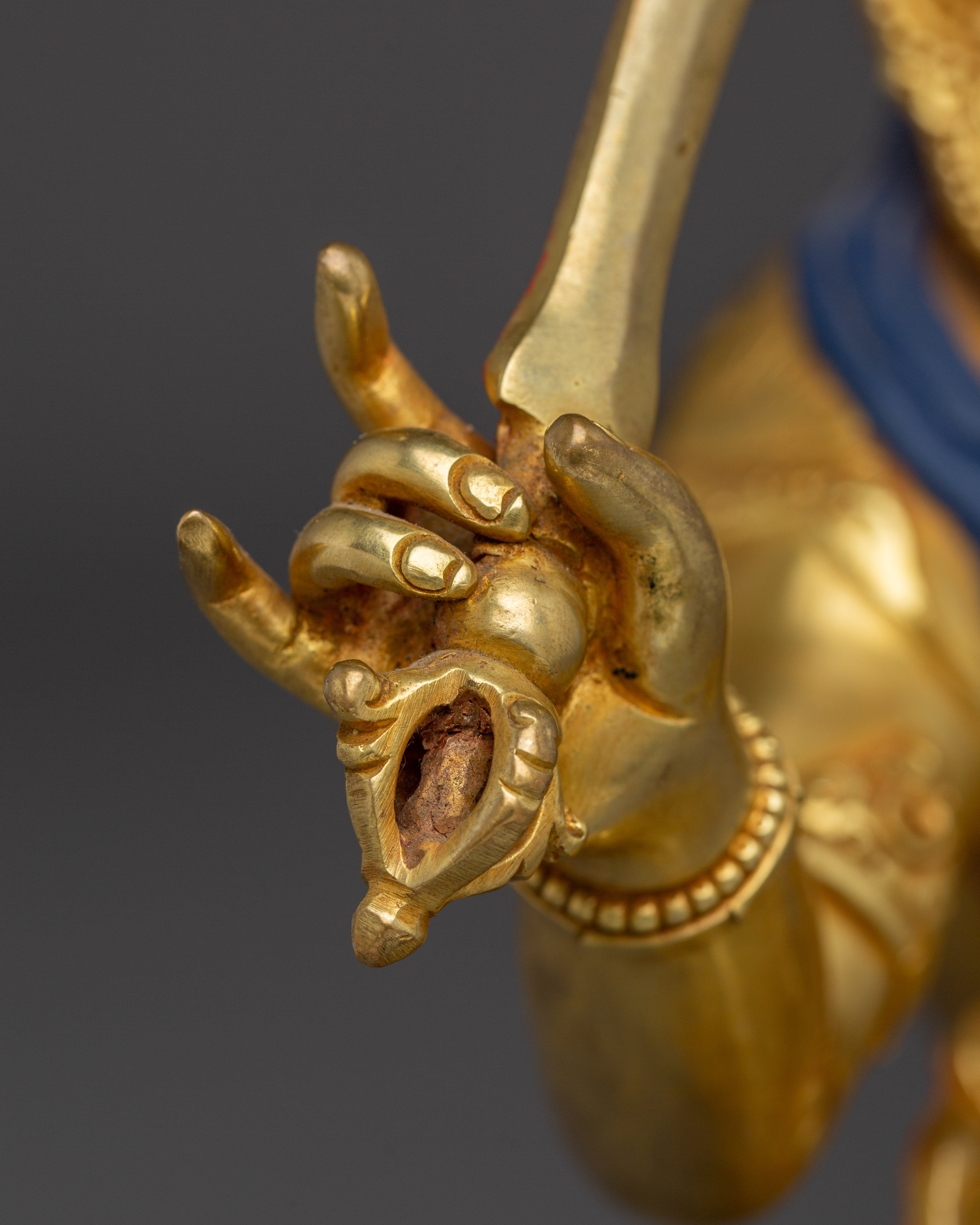 Vajrayana Deity Manjushri Handmade Statue | Enlightened wisdom