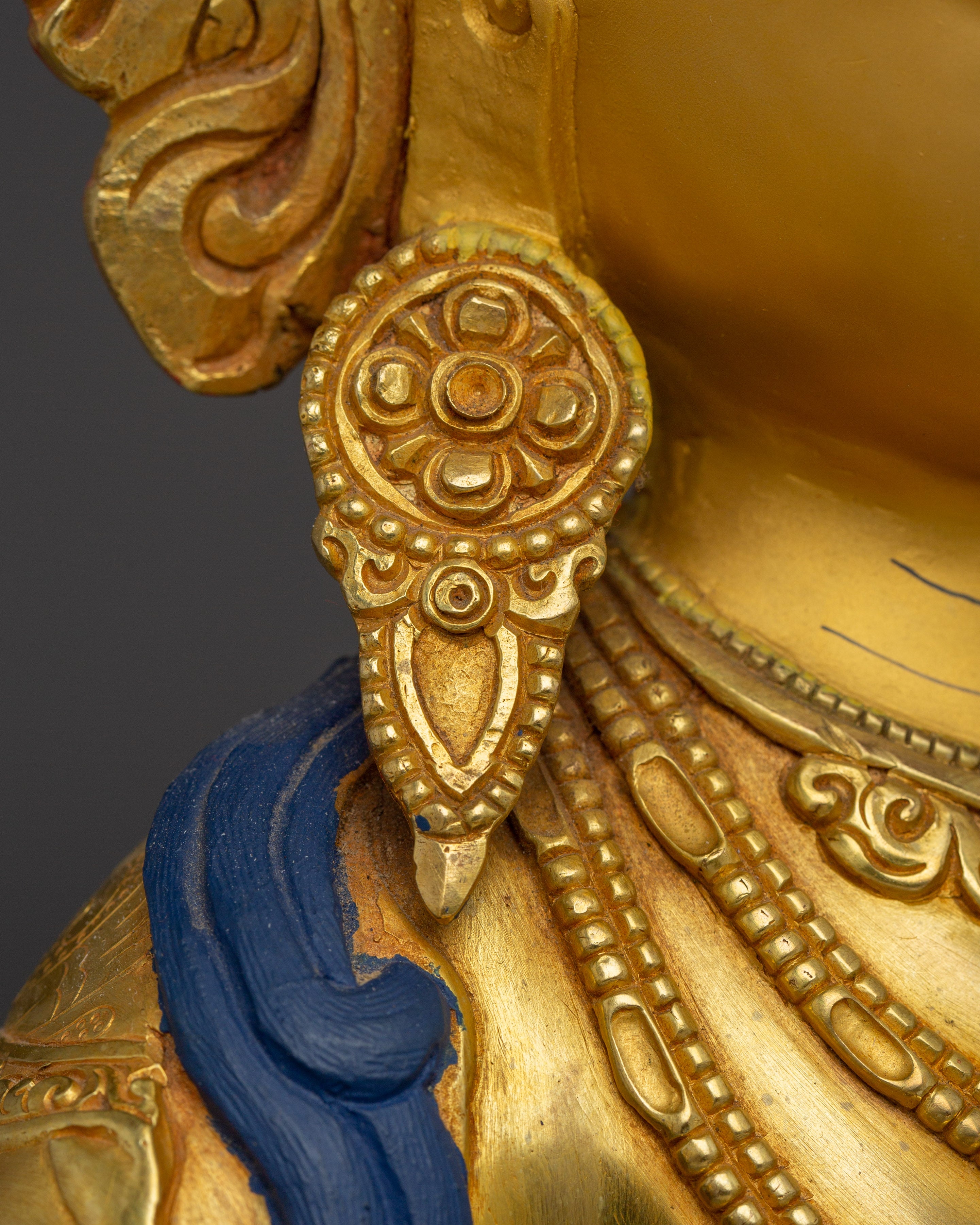 Vajrayana Deity Manjushri Handmade Statue | Enlightened wisdom