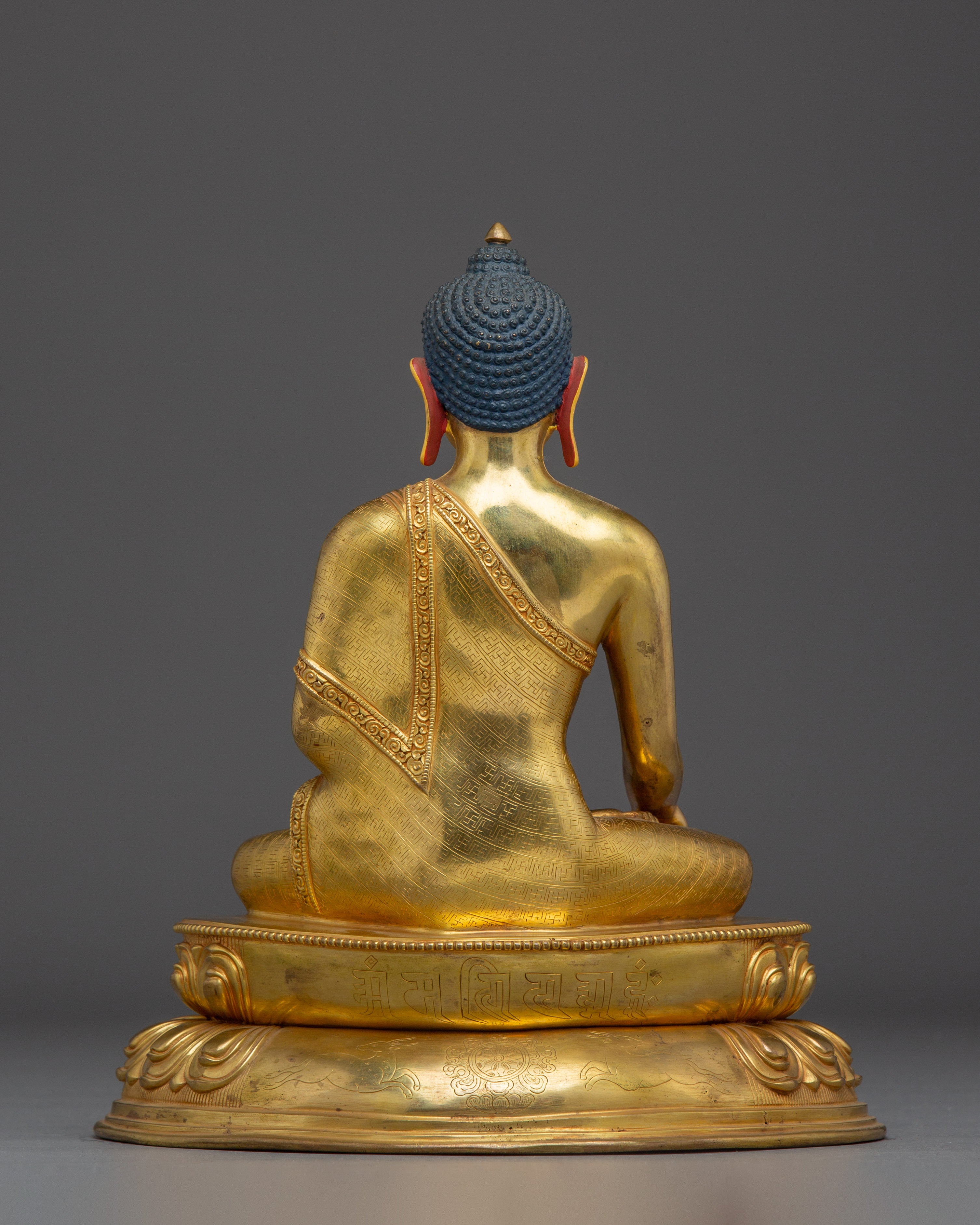 Dharma Icon Shakyamuni Buddha Statue | Historical Gautama Buddha Artwork