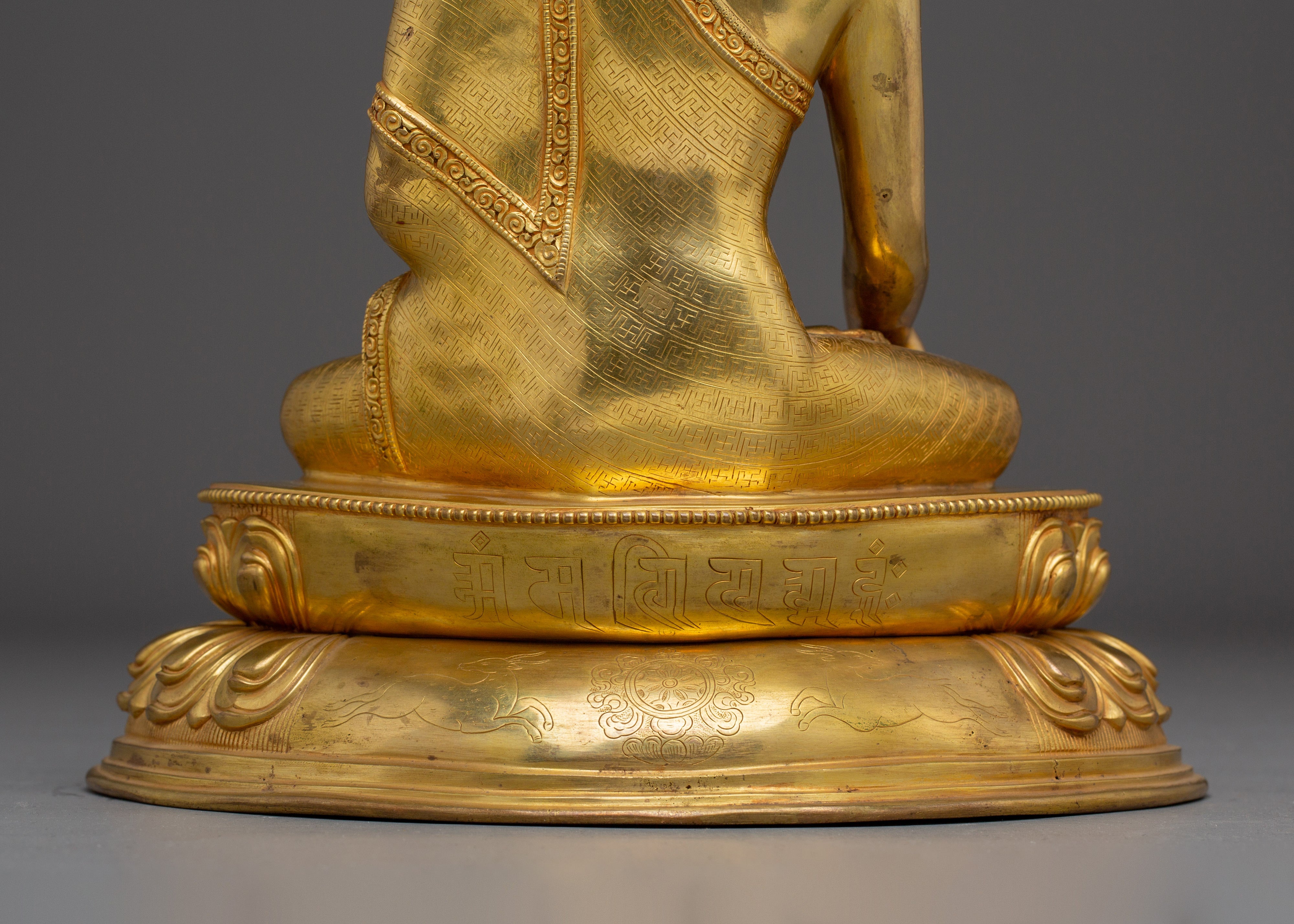 Dharma Icon Shakyamuni Buddha Statue | Historical Gautama Buddha Artwork