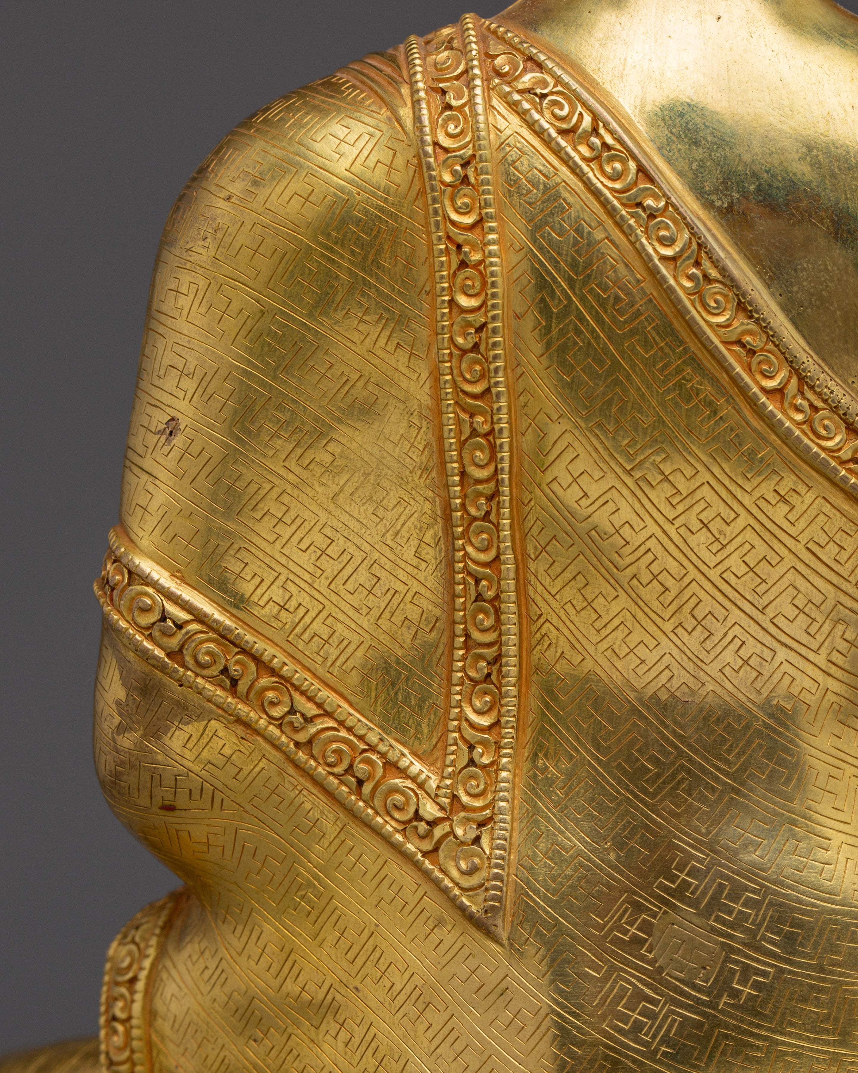 Dharma Icon Shakyamuni Buddha Statue | Historical Gautama Buddha Artwork