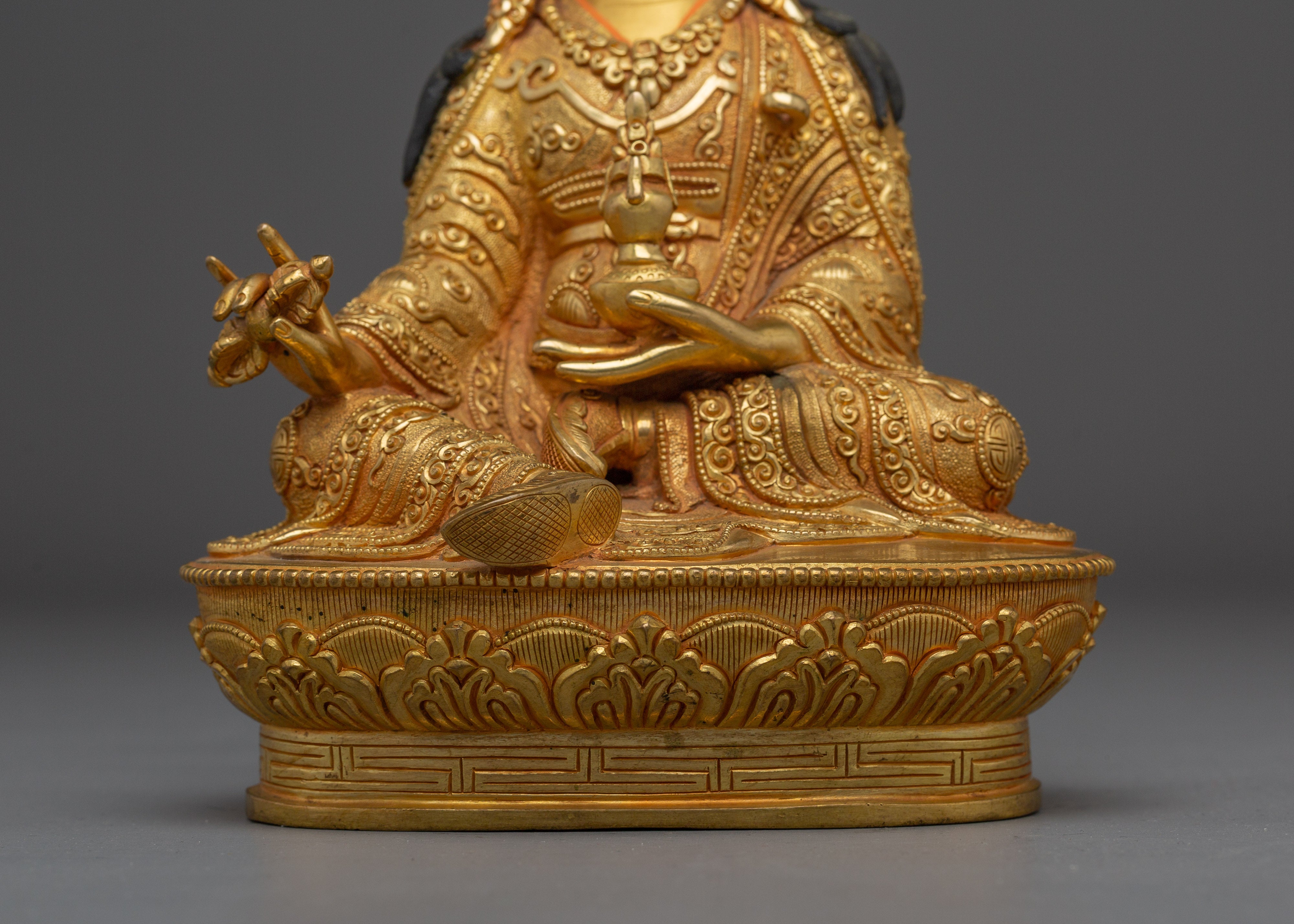Tantric Buddhism Icon Guru Rinpoche | Handmade Nepal Art