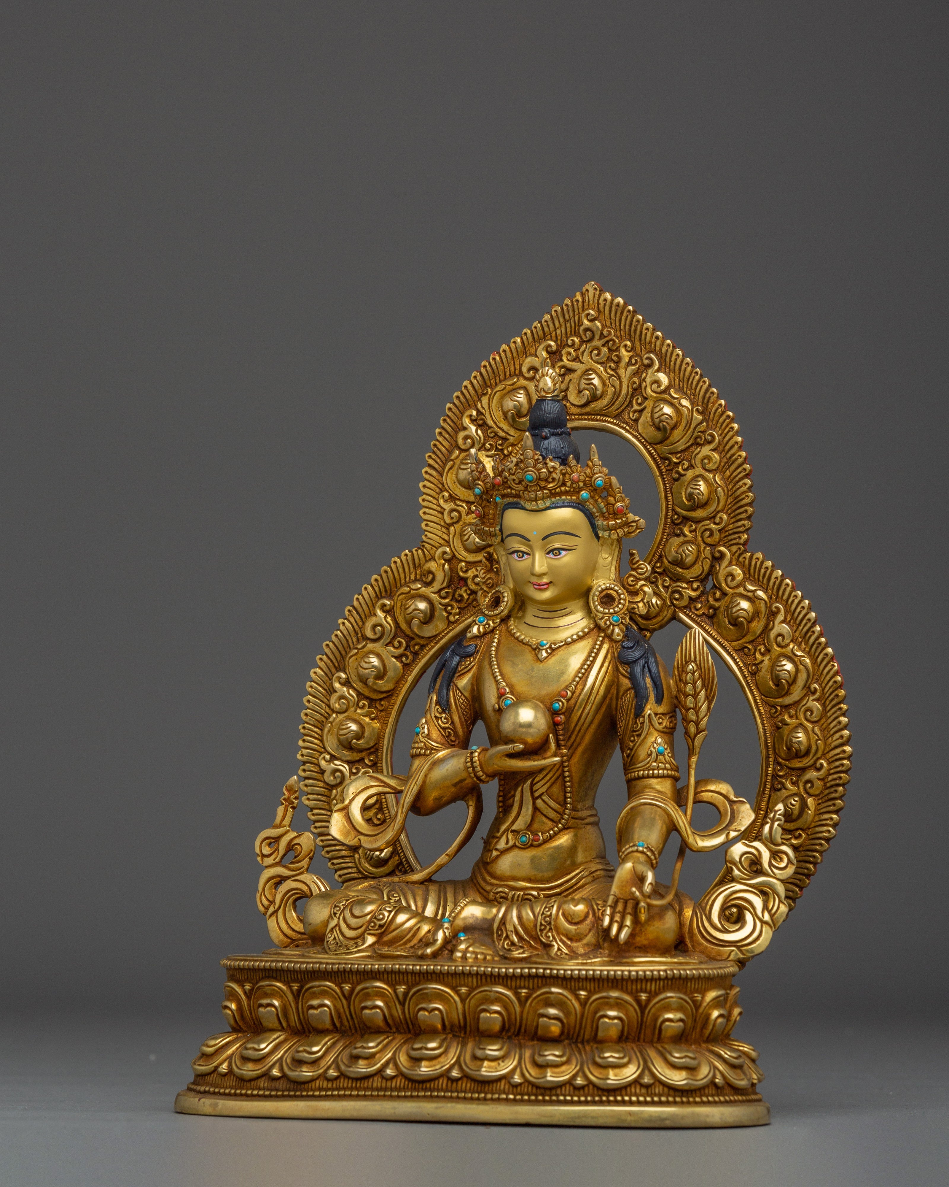 Dharma Guardian Kshitigarbha | Nepali Craftsmanship