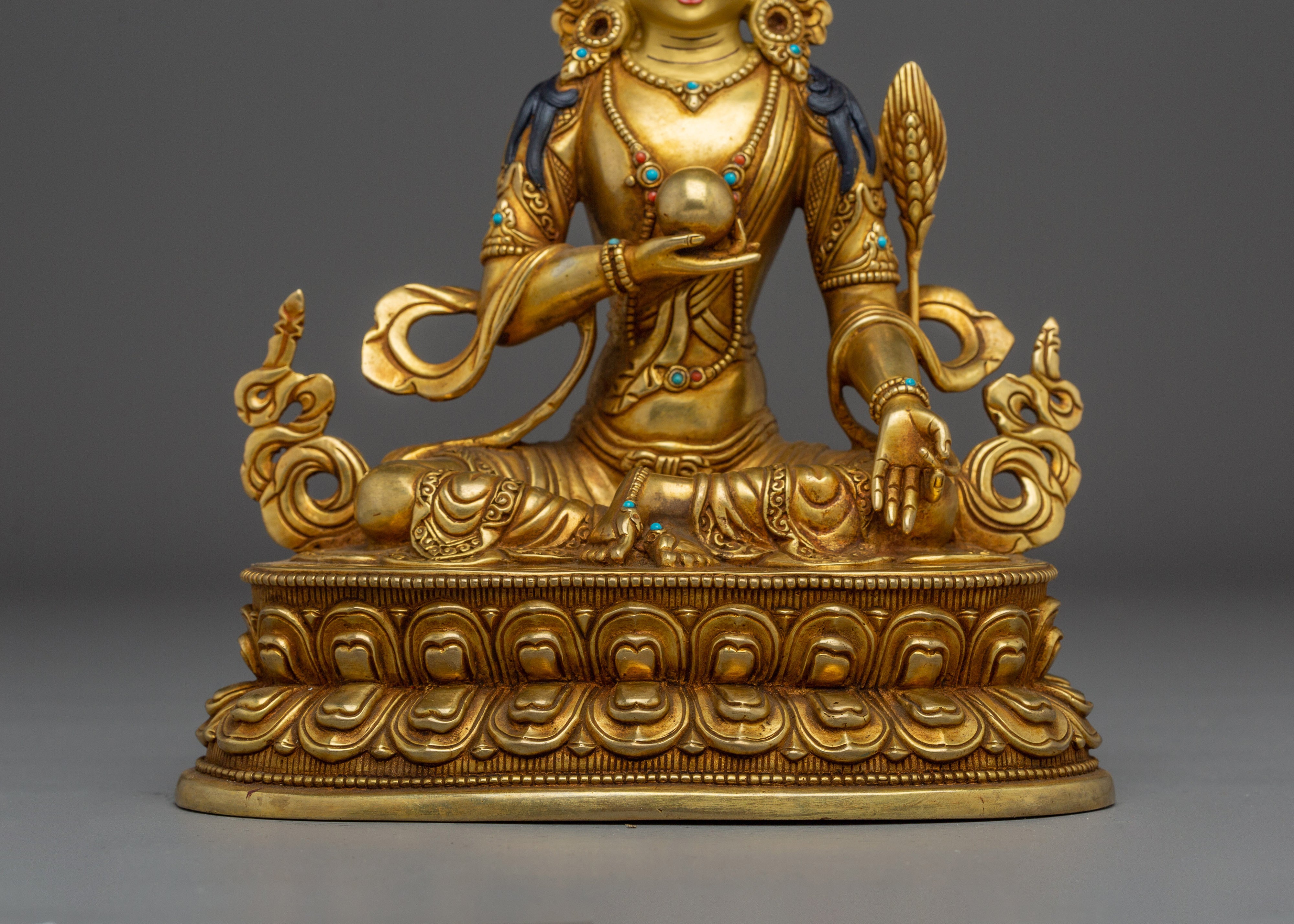 Dharma Guardian Kshitigarbha | Nepali Craftsmanship