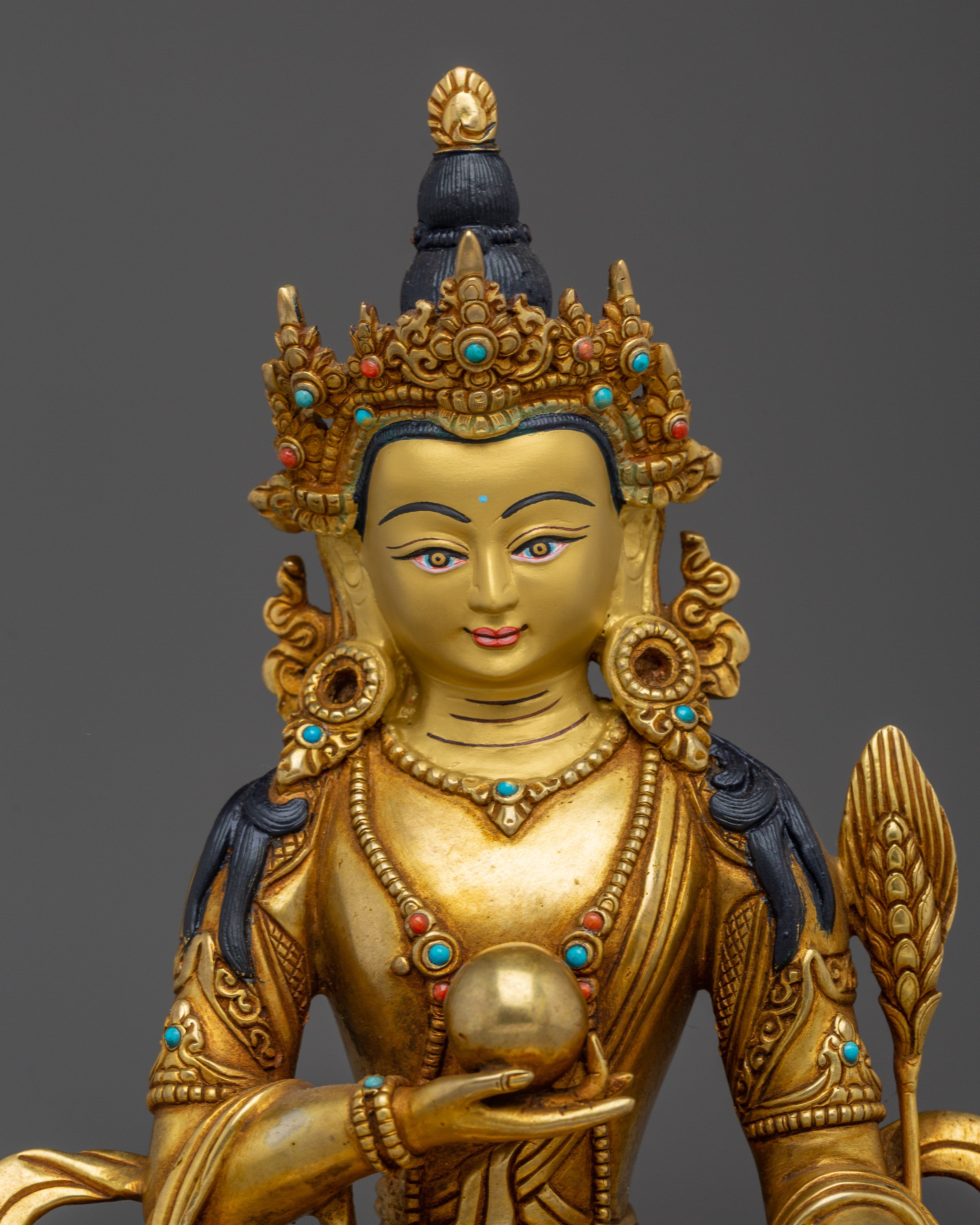 Dharma Guardian Kshitigarbha | Nepali Craftsmanship