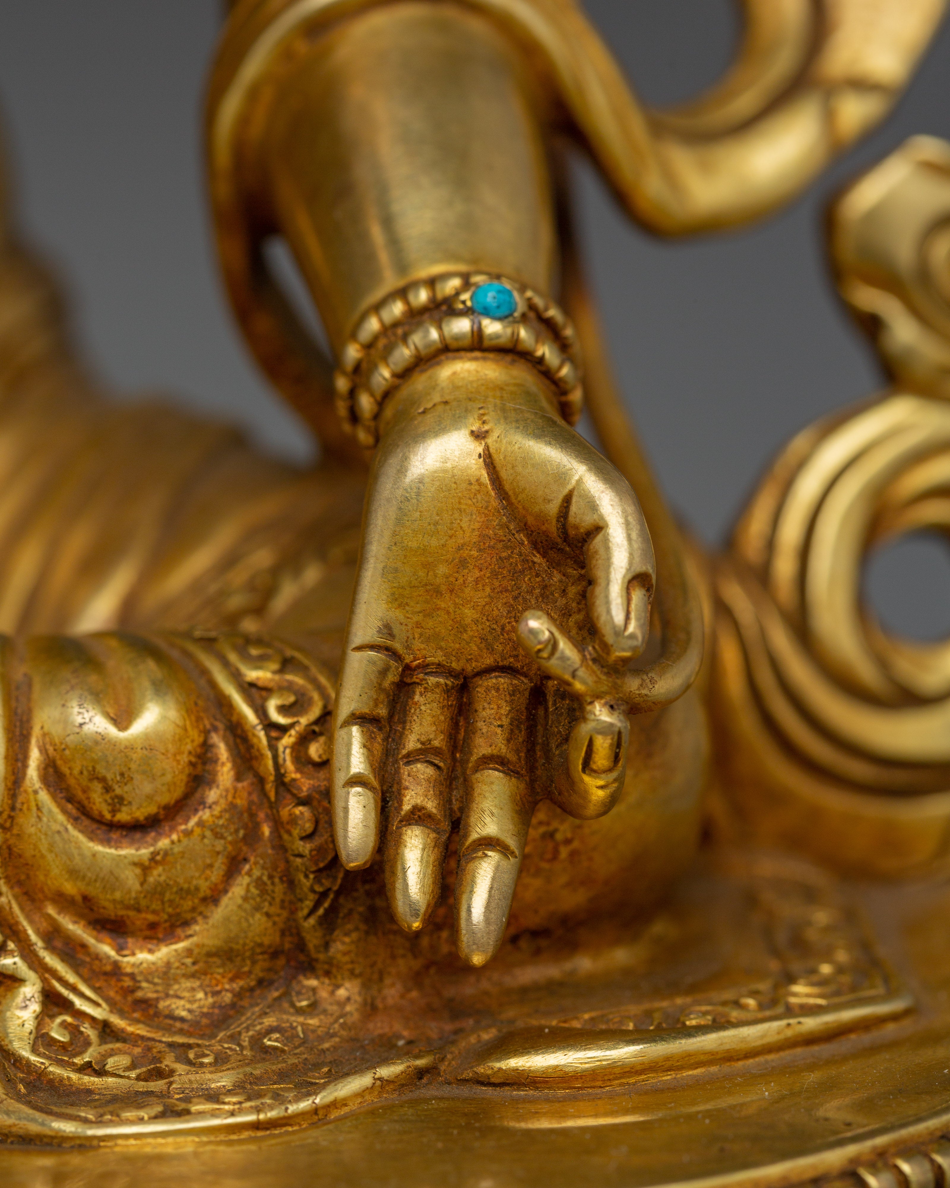 Dharma Guardian Kshitigarbha | Nepali Craftsmanship