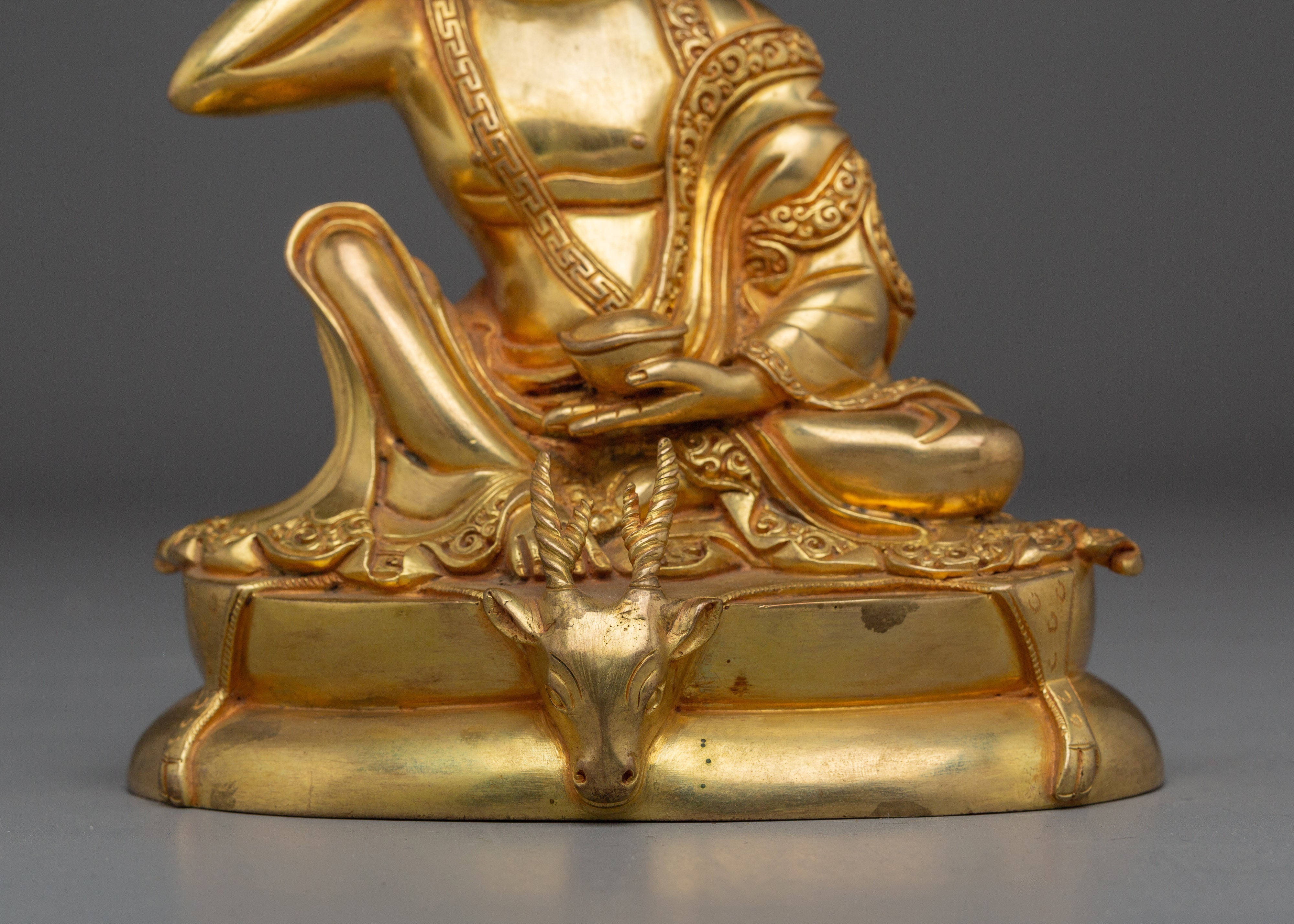 Devotional Decor Milarepa | Handcrafted Statue