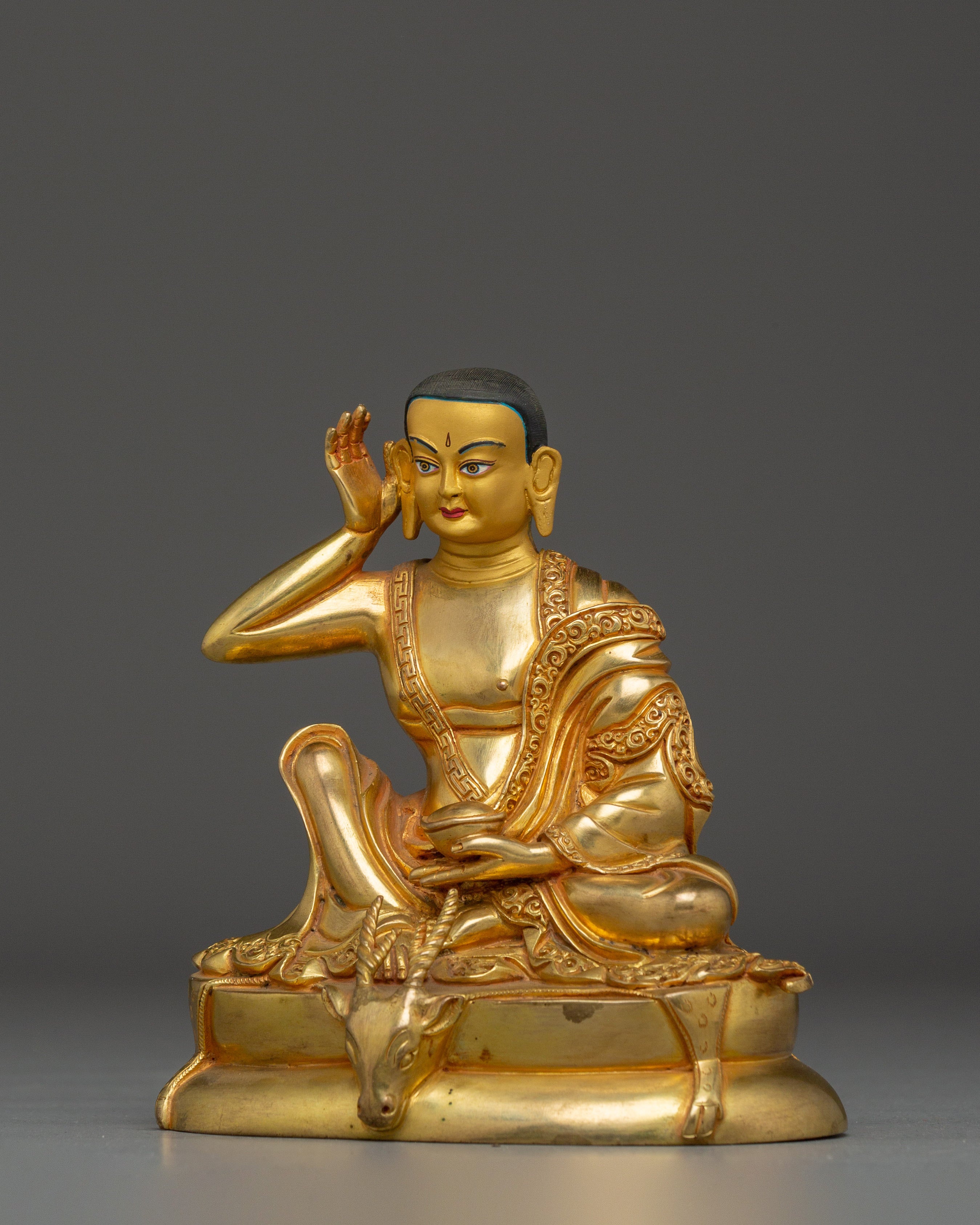 Devotional Decor Milarepa | Handcrafted Statue