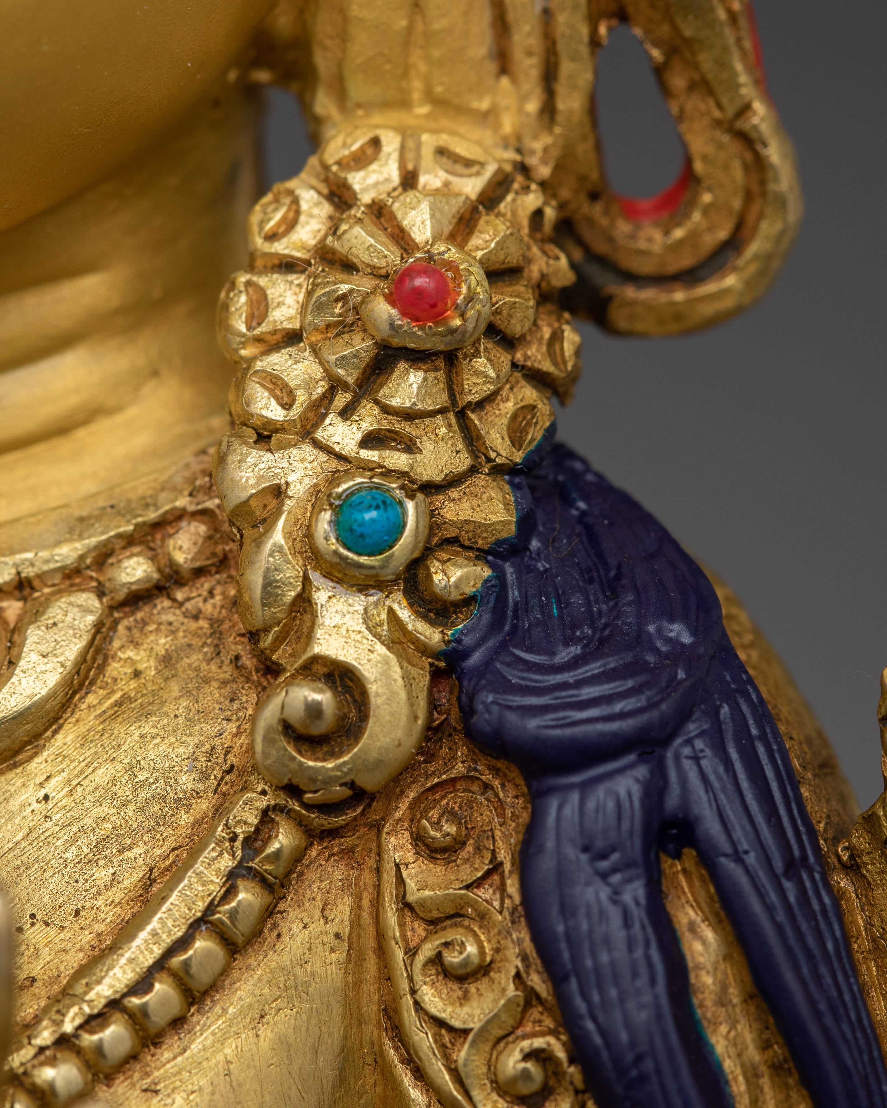 Compassionate Green Tara Copper Statue | Mother of All Buddhas