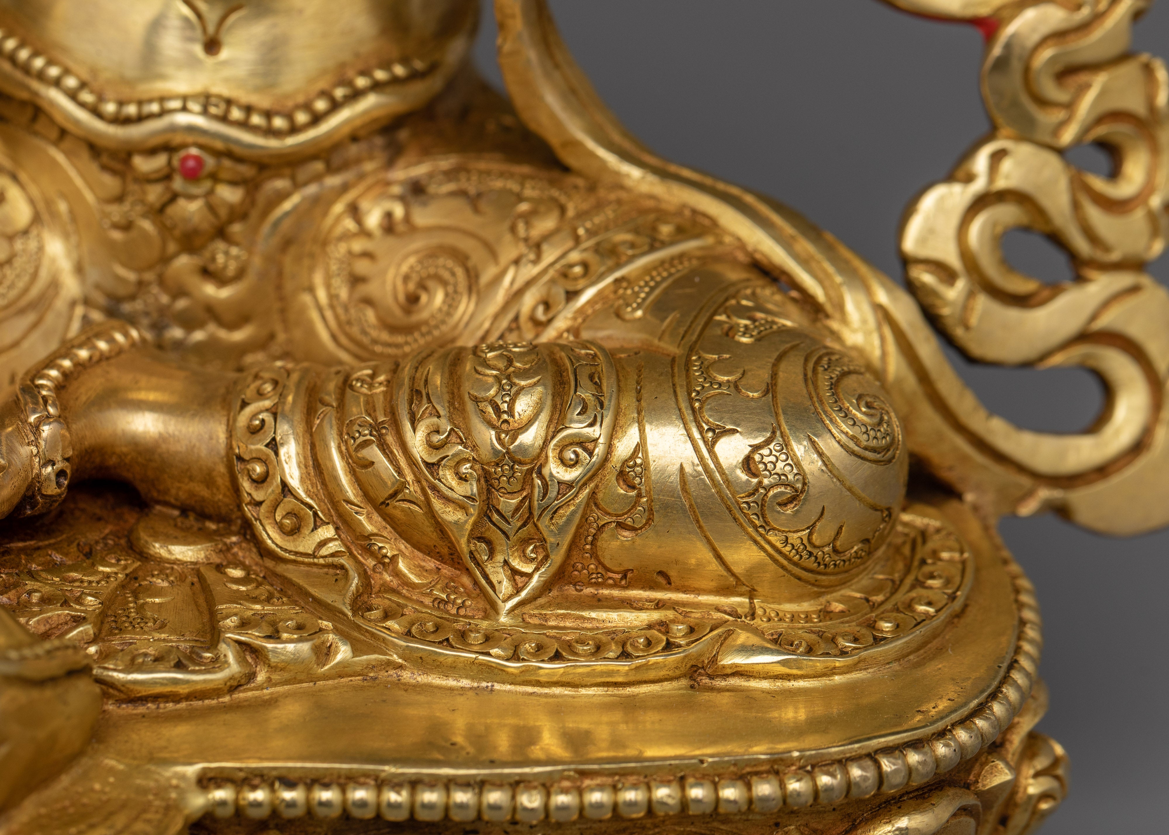 Compassionate Green Tara Copper Statue | Mother of All Buddhas