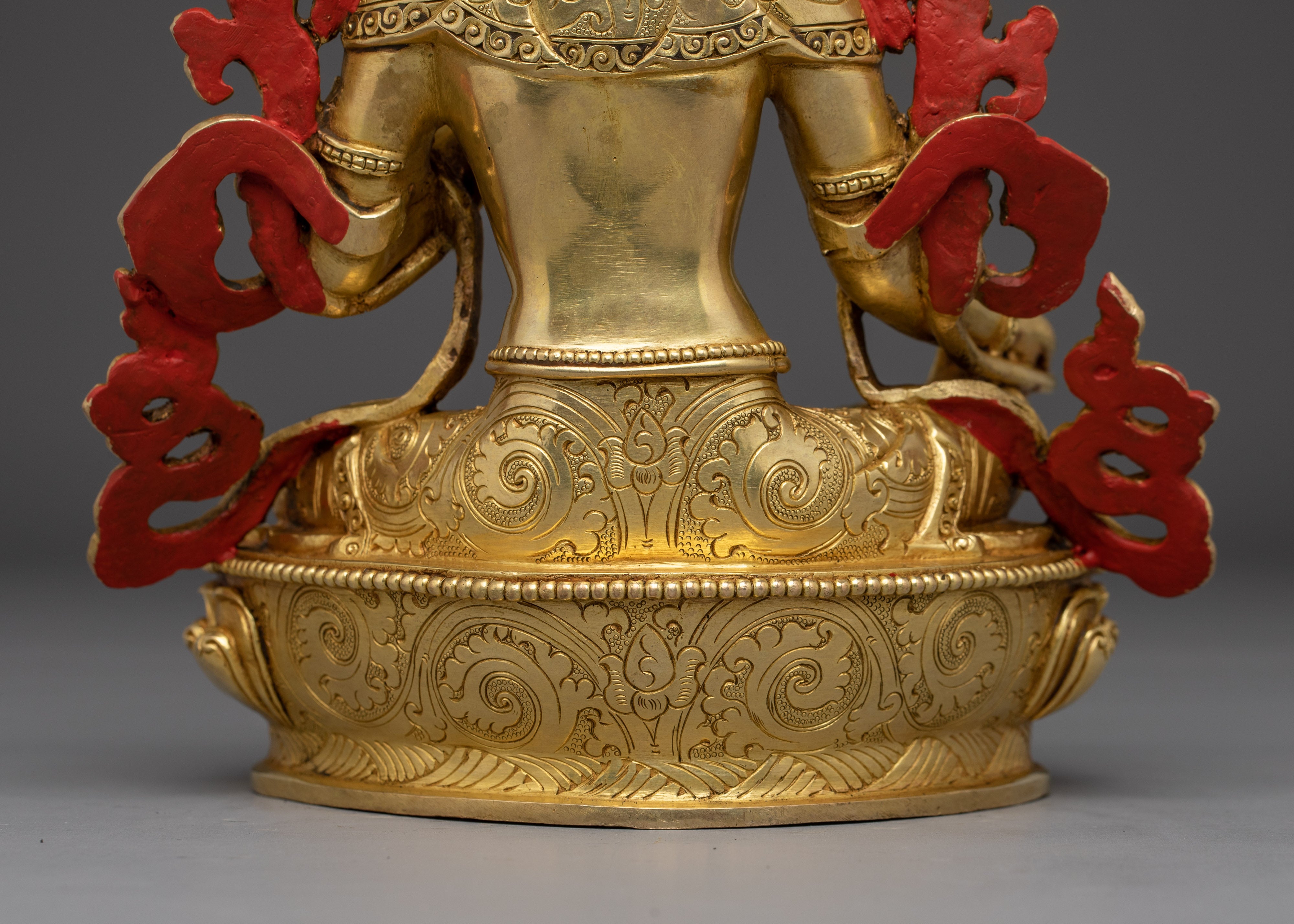 Compassionate Green Tara Copper Statue | Mother of All Buddhas