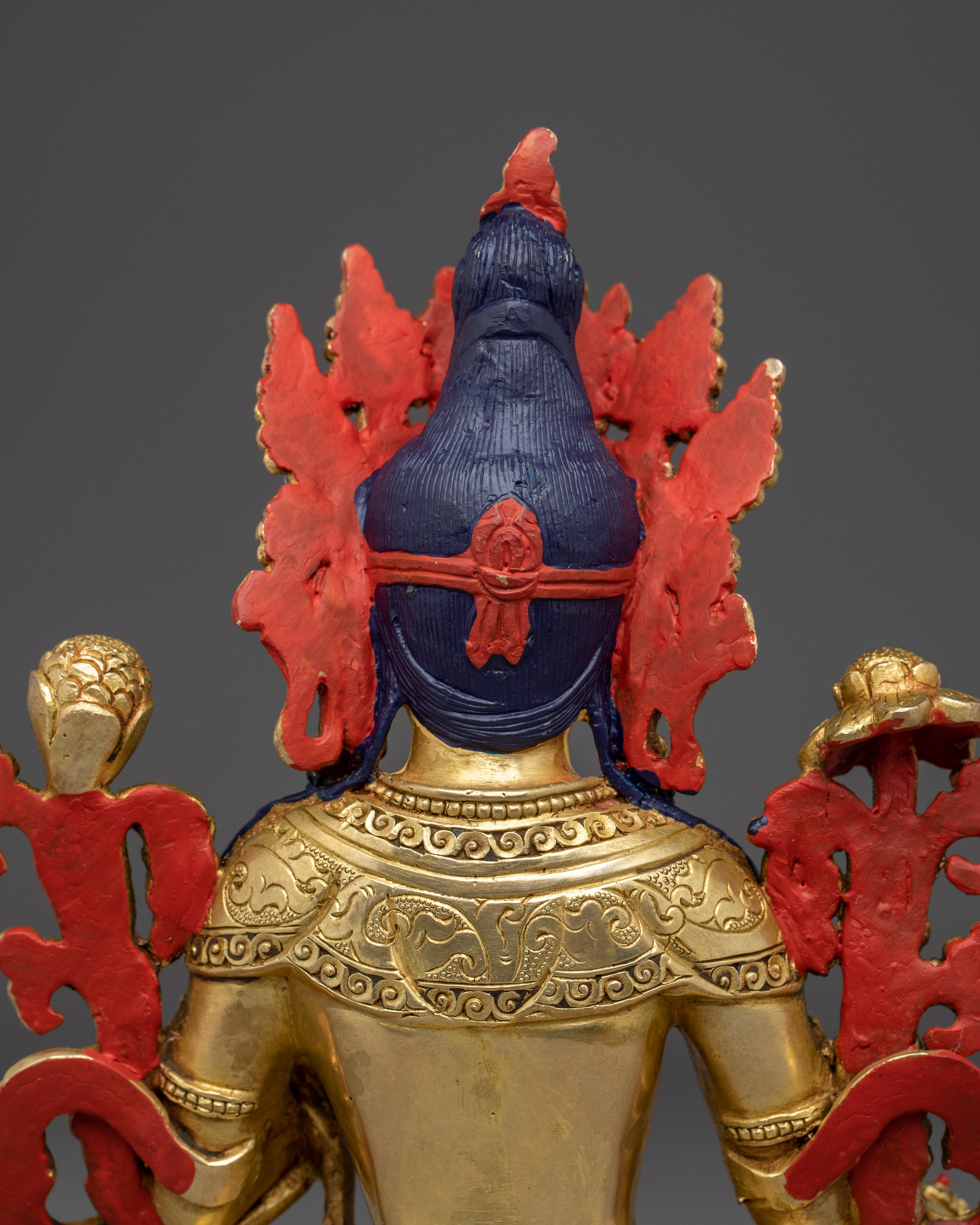 Compassionate Green Tara Copper Statue | Mother of All Buddhas