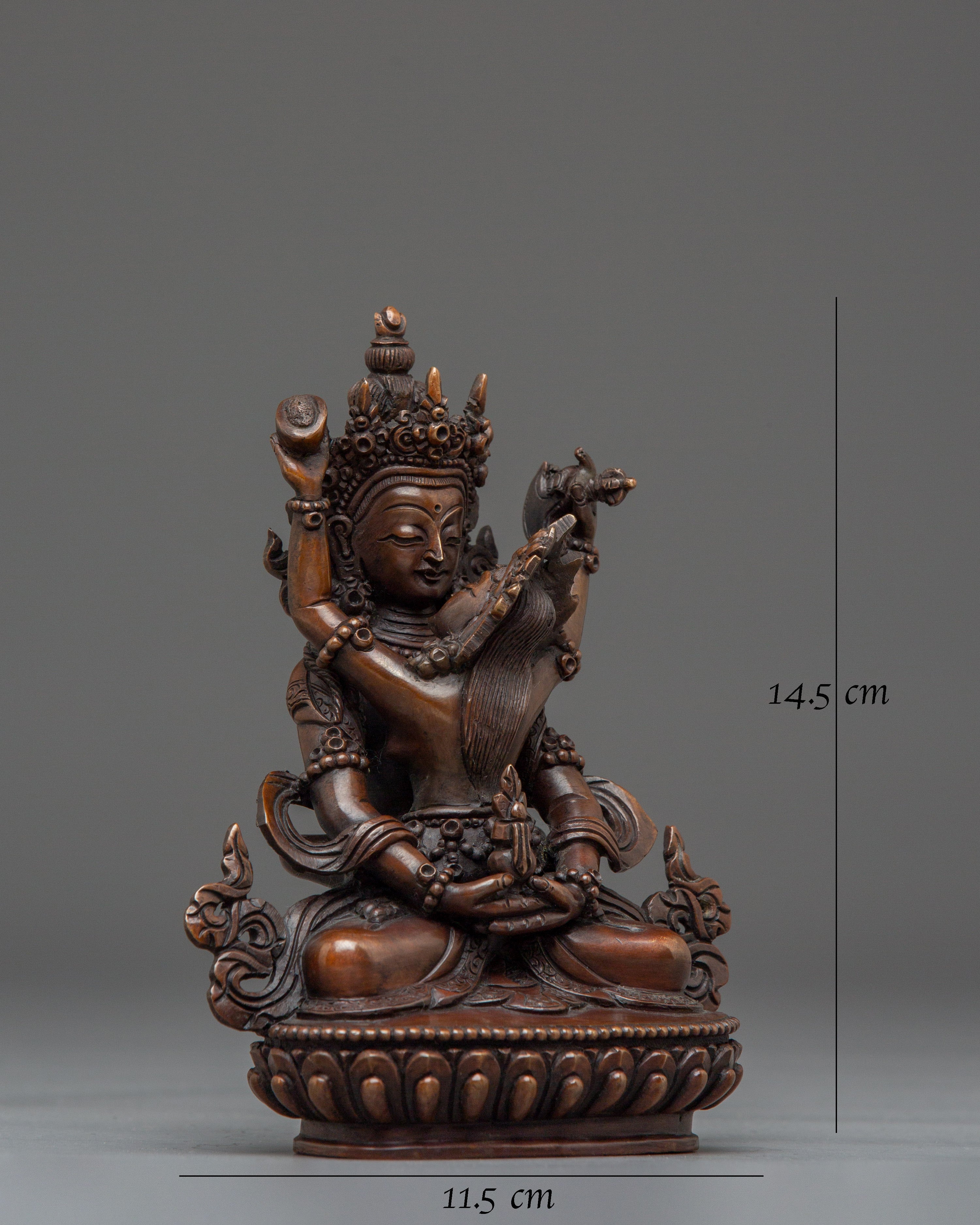 amitayus-with-consort-statue