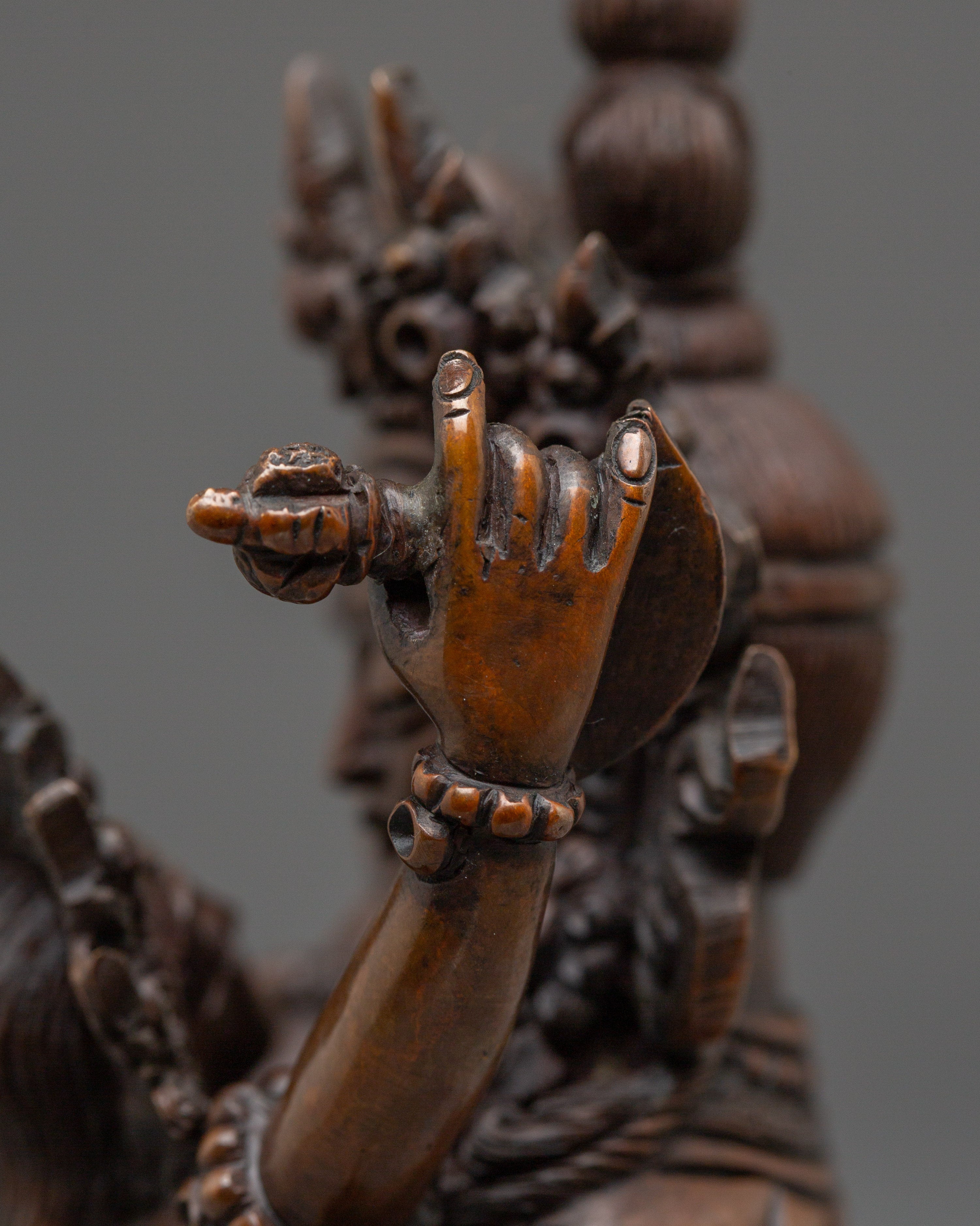 Amitayus With Consort Statue | Buddhist Tantric Deity