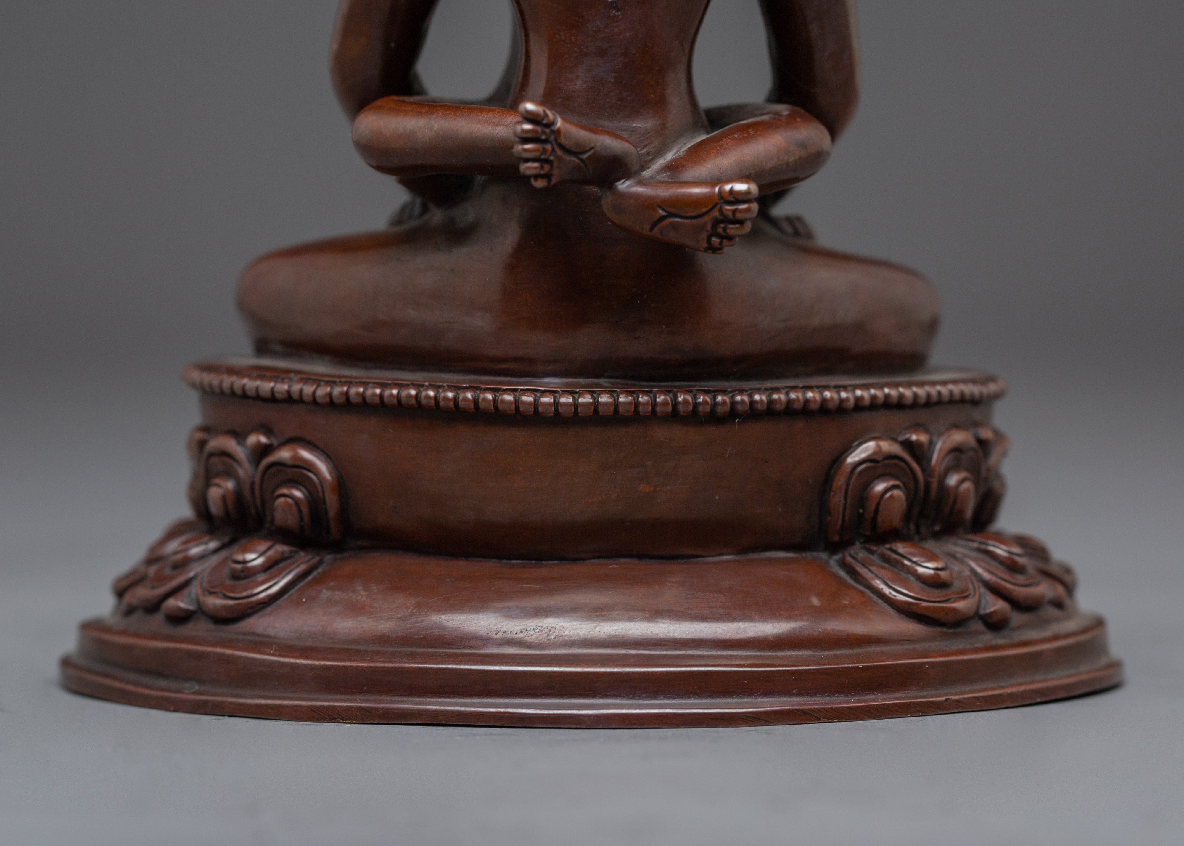 Sculpture of Samanthabhadra With Consort | Yab-Yam Deity