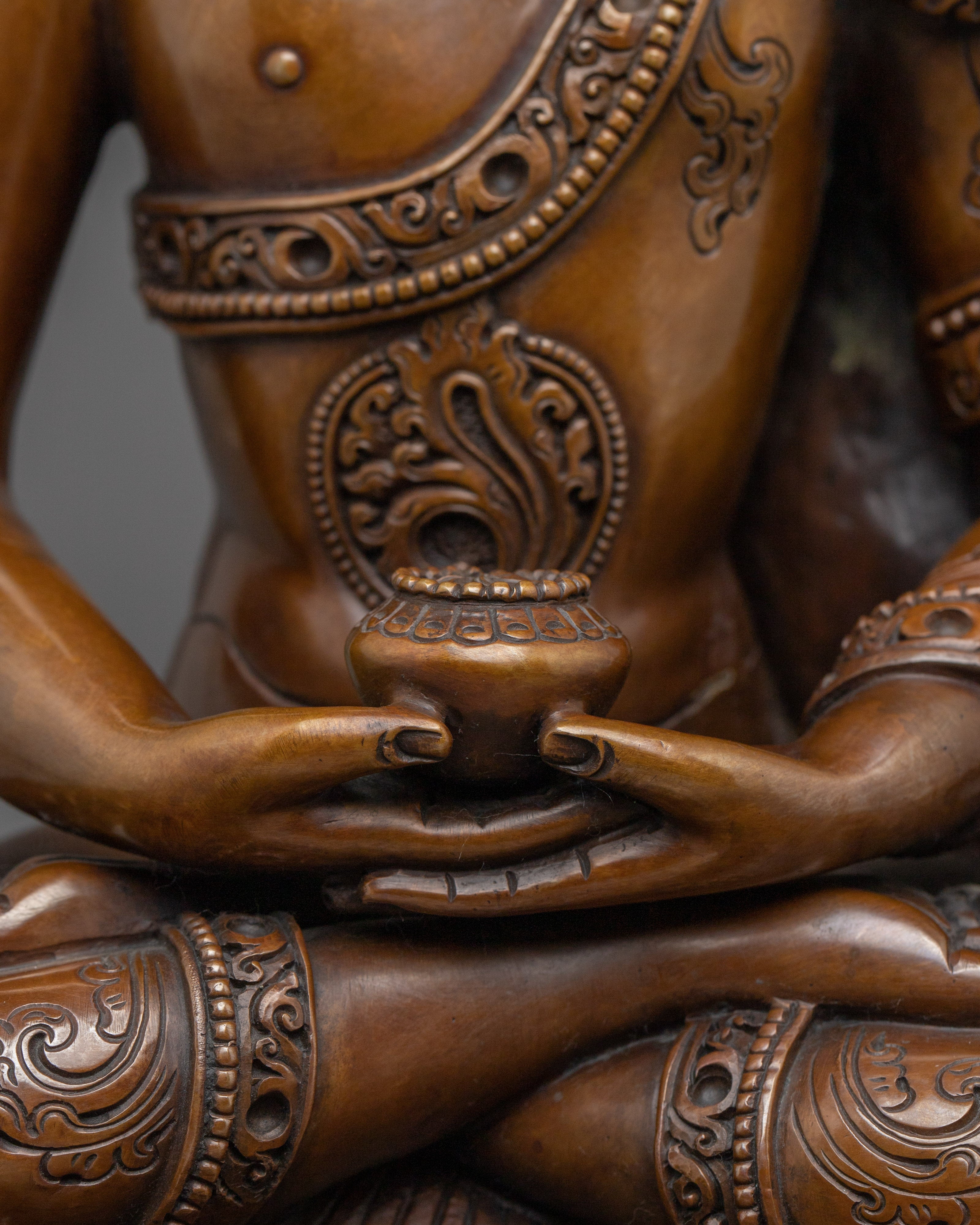 Buddhist Deity Amitabha Buddha Statue | Peaceful Buddha