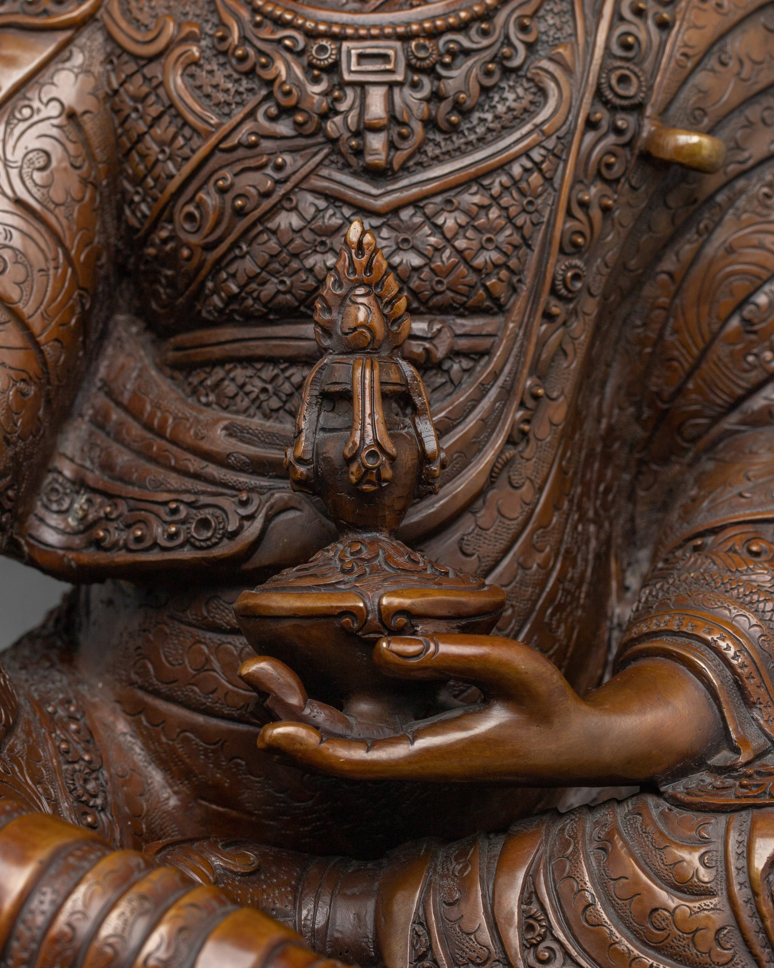 Buddhist Teacher Statue of Guru Rinpoche | Padmasambhava Deity