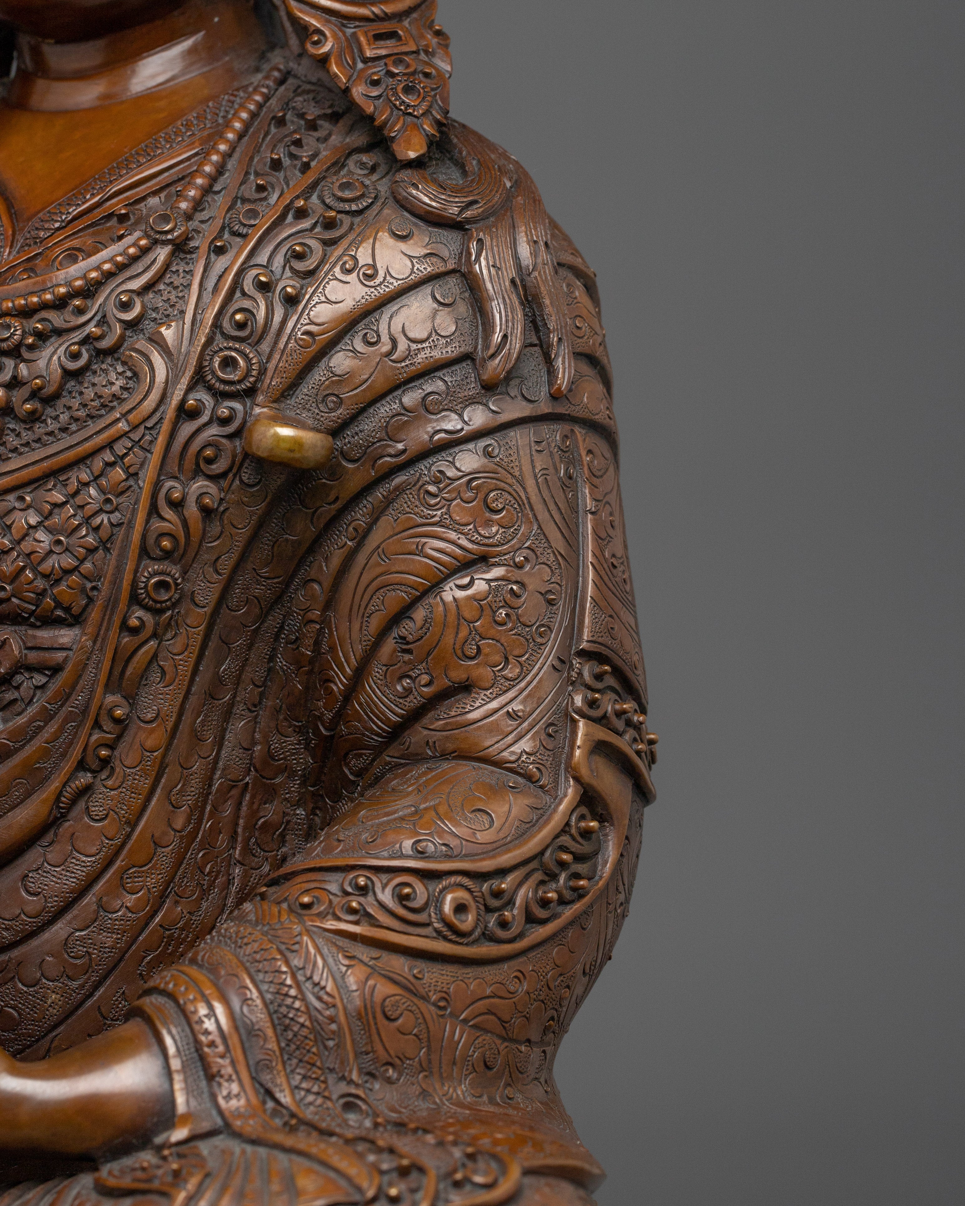 Buddhist Teacher Statue of Guru Rinpoche | Padmasambhava Deity